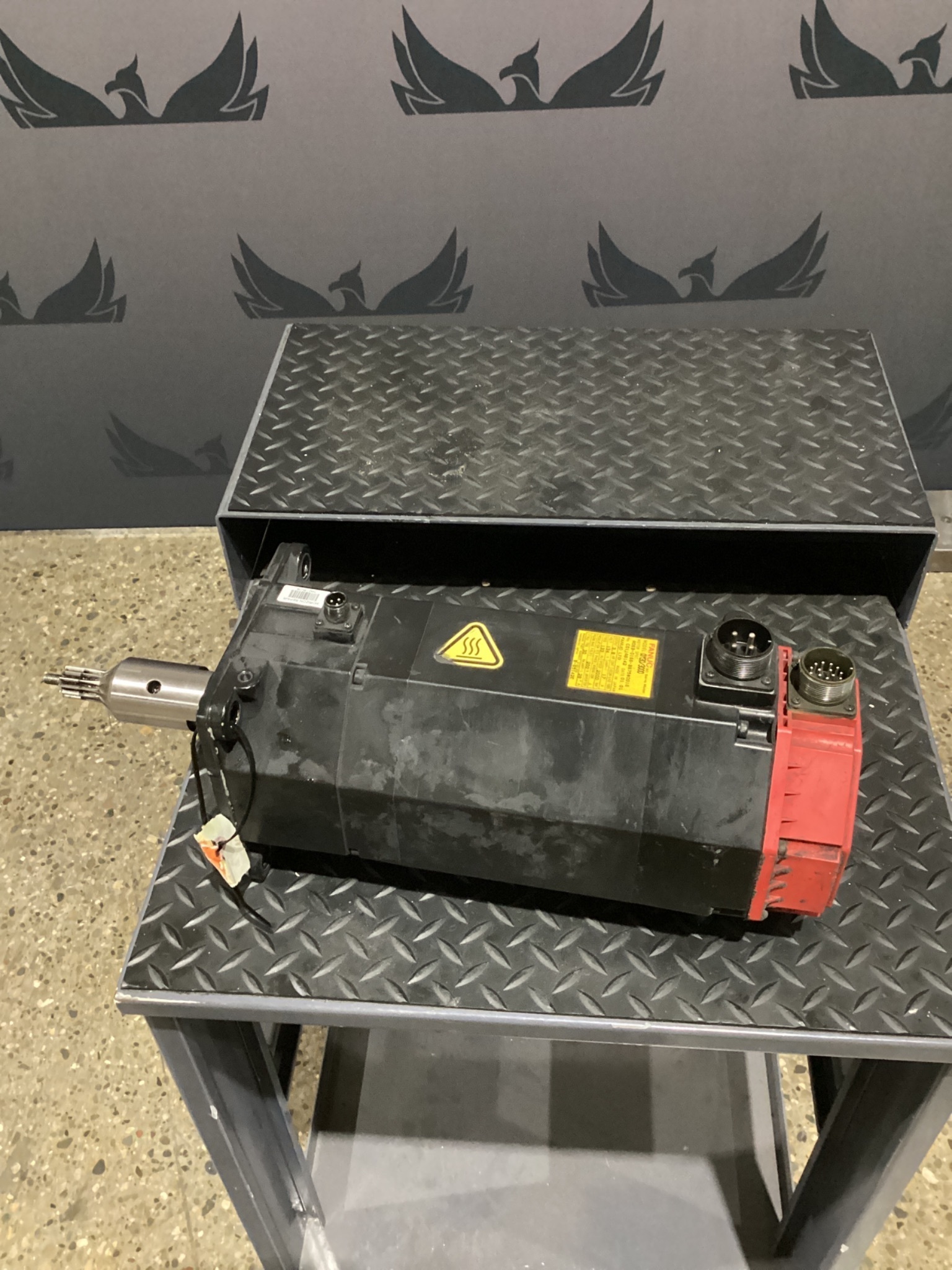 FANUC A06B-0166-B675#0016 AC Servo Motor 3.8 kW 2000 RPM USED 2