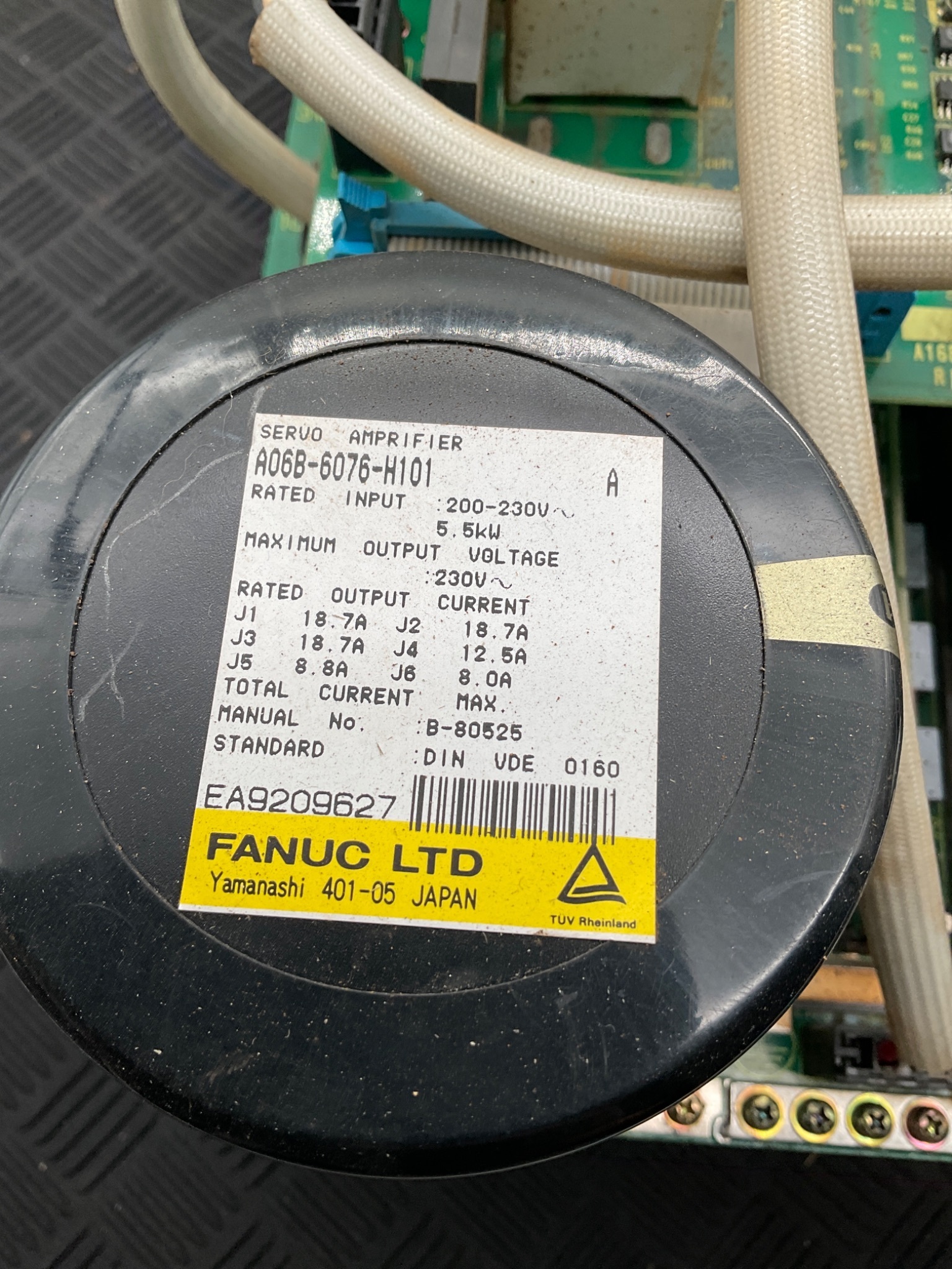 FANUC A06B-6076-H101 AC Servo Amplifier Power Unit Multi-Channel USED 2
