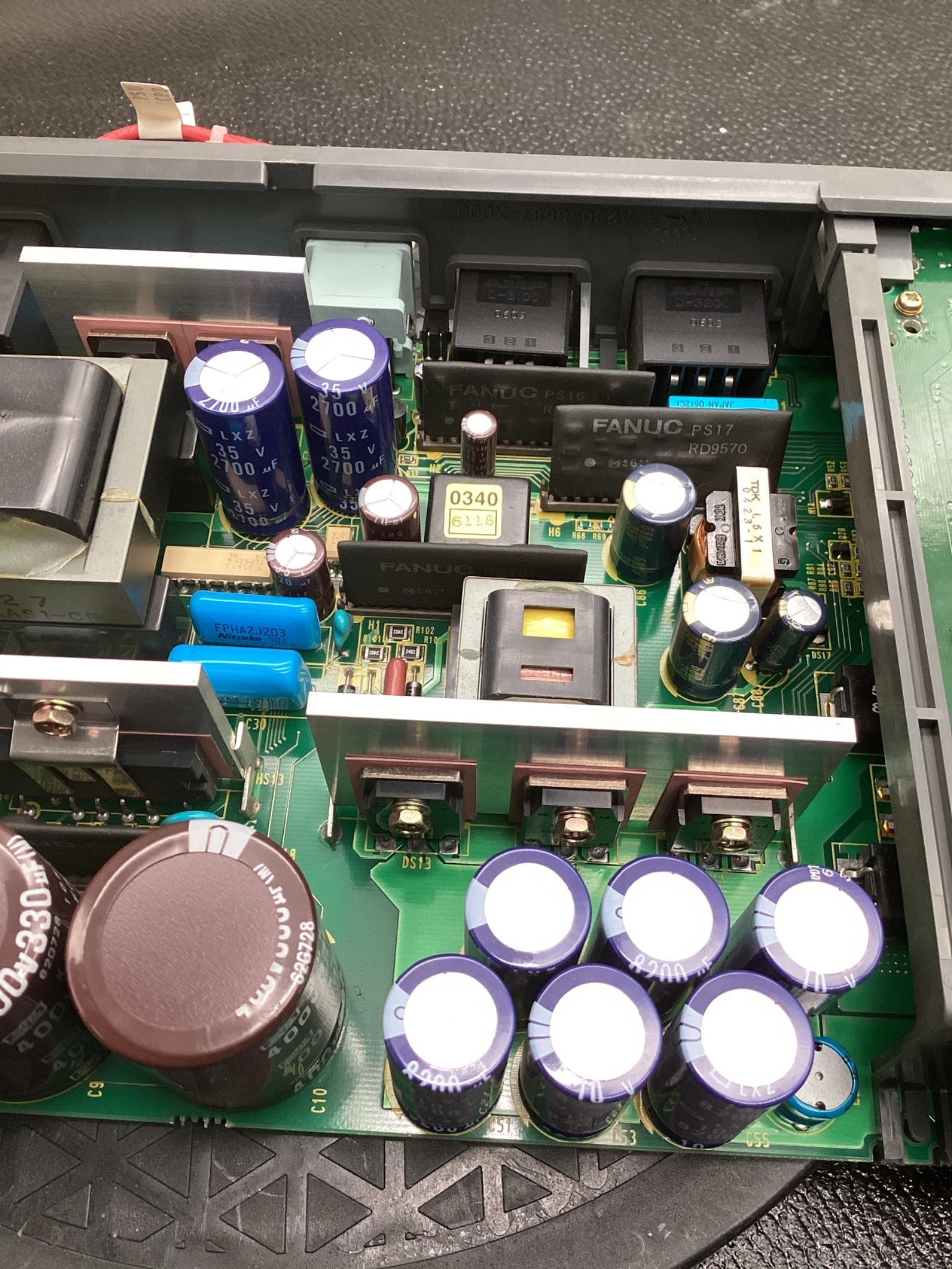 FANUC A16B-2203-0370 Control Module Board USED 7