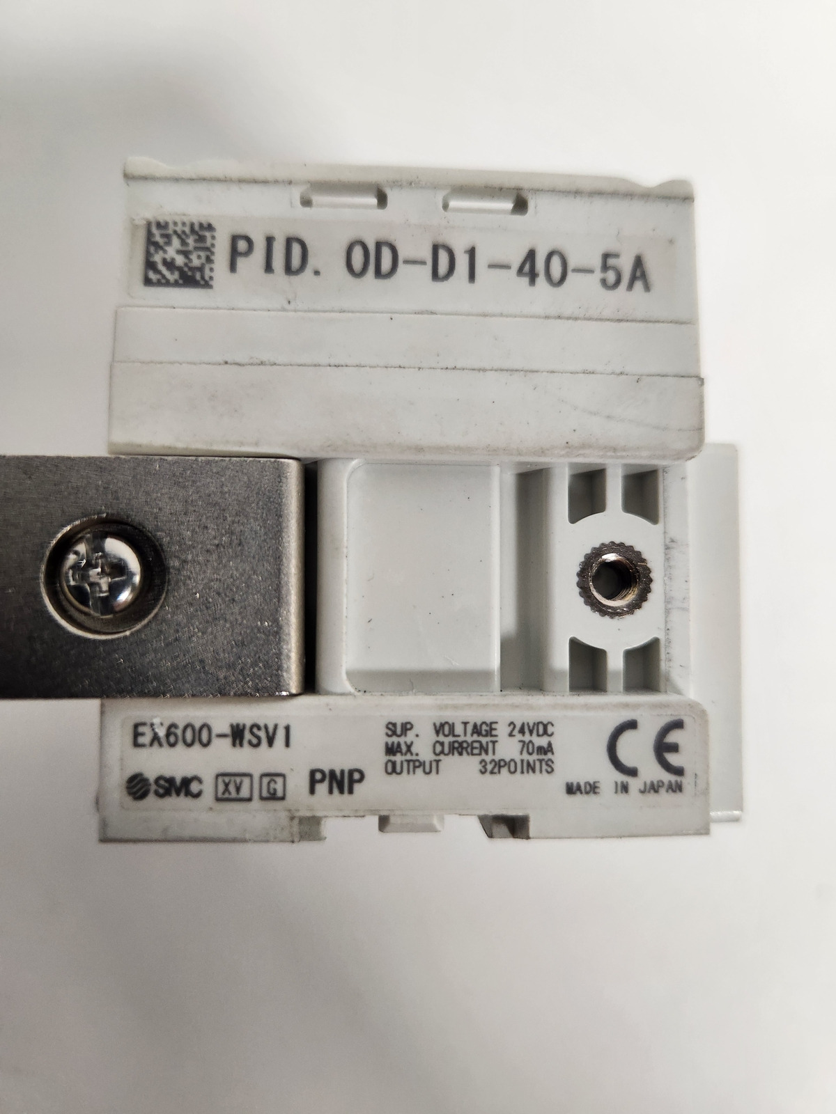 SMC EX600-WSV1 Wireless System Gateway Unit PNP 32 Outputs USED 1