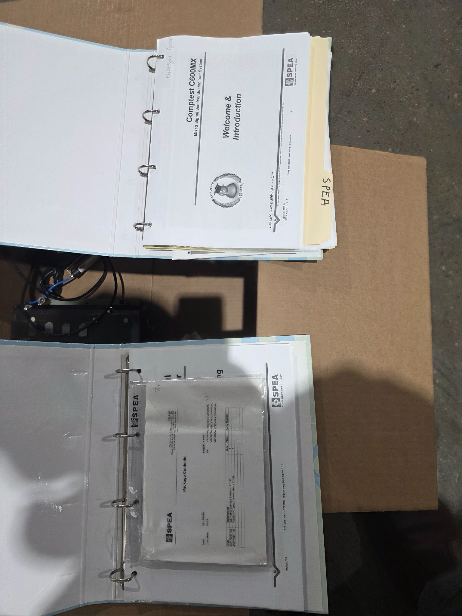 SPEA H3560 SEMICONDUCTOR TEST SYSTEM WITH C600MXIC HANDLER 2010 USED 14