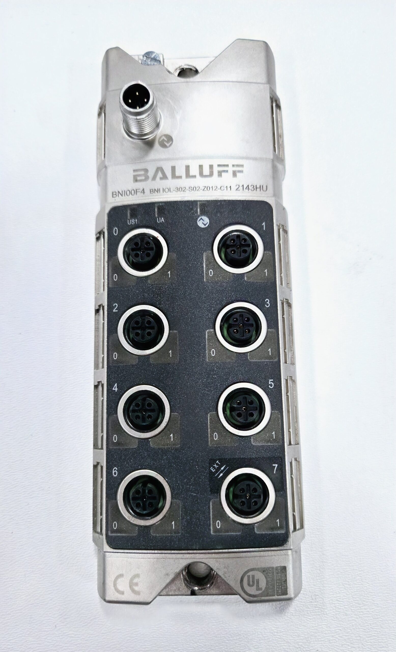BALLUFF BNI004F BNI IOL-302-S02-Z012-C11 IO-Link I/O Module USED 0