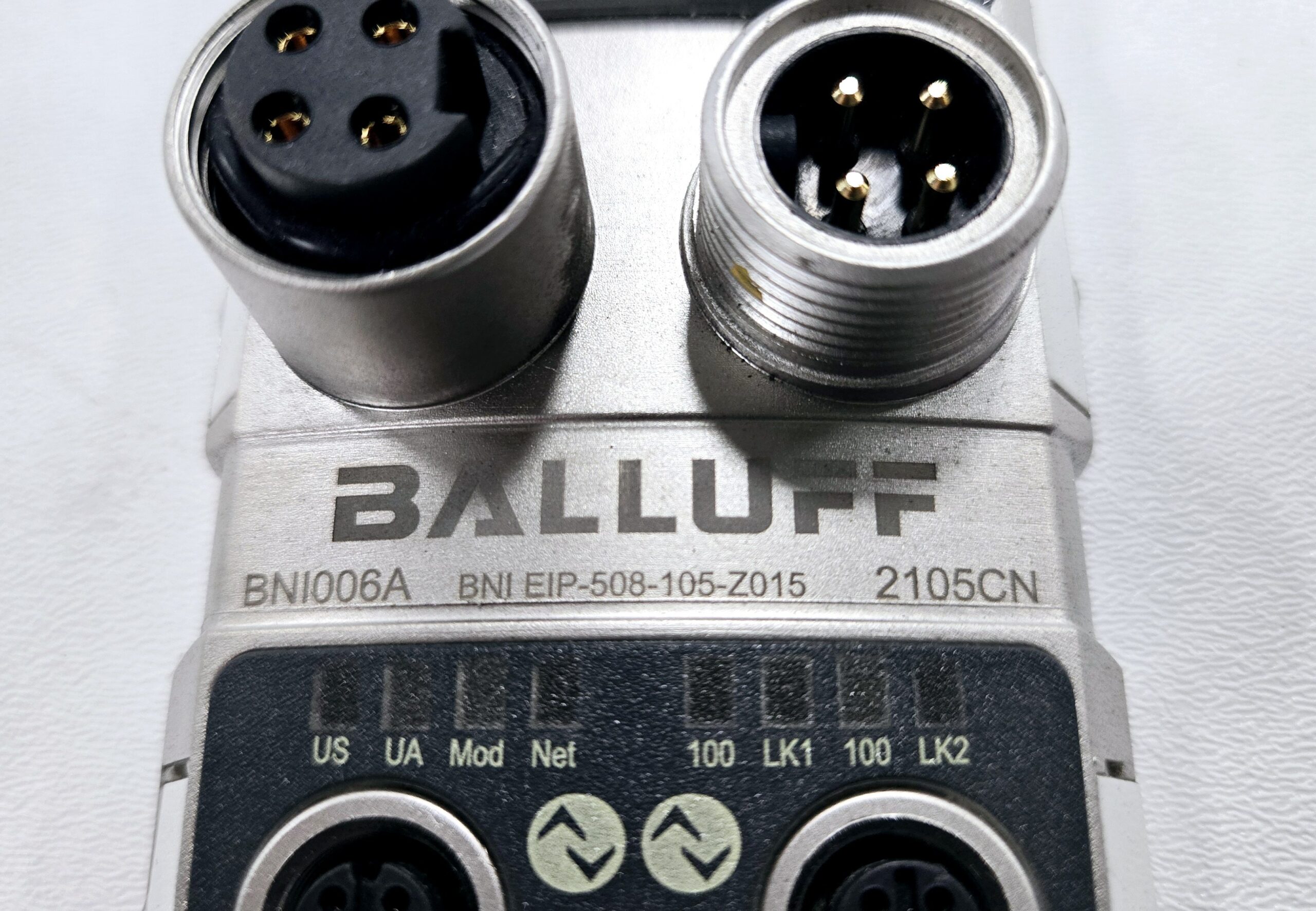 BALLUFF BNI006A BNI EIP-508-105-Z015 EtherNet/IP I/O Module USED 2