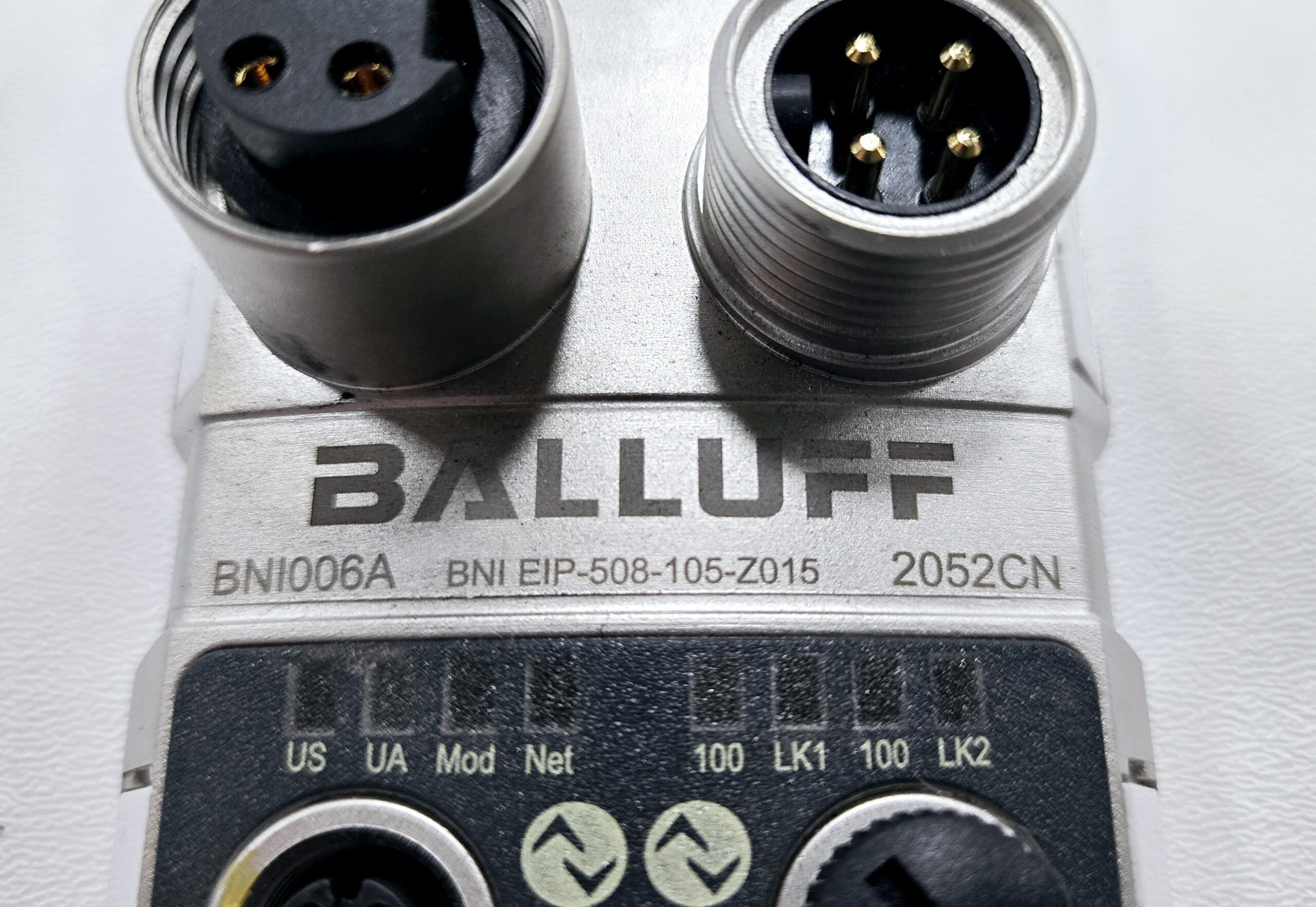 BALLUFF BNI006A BNI EIP-508-105-Z015 EtherNet/IP I/O Module USED 2