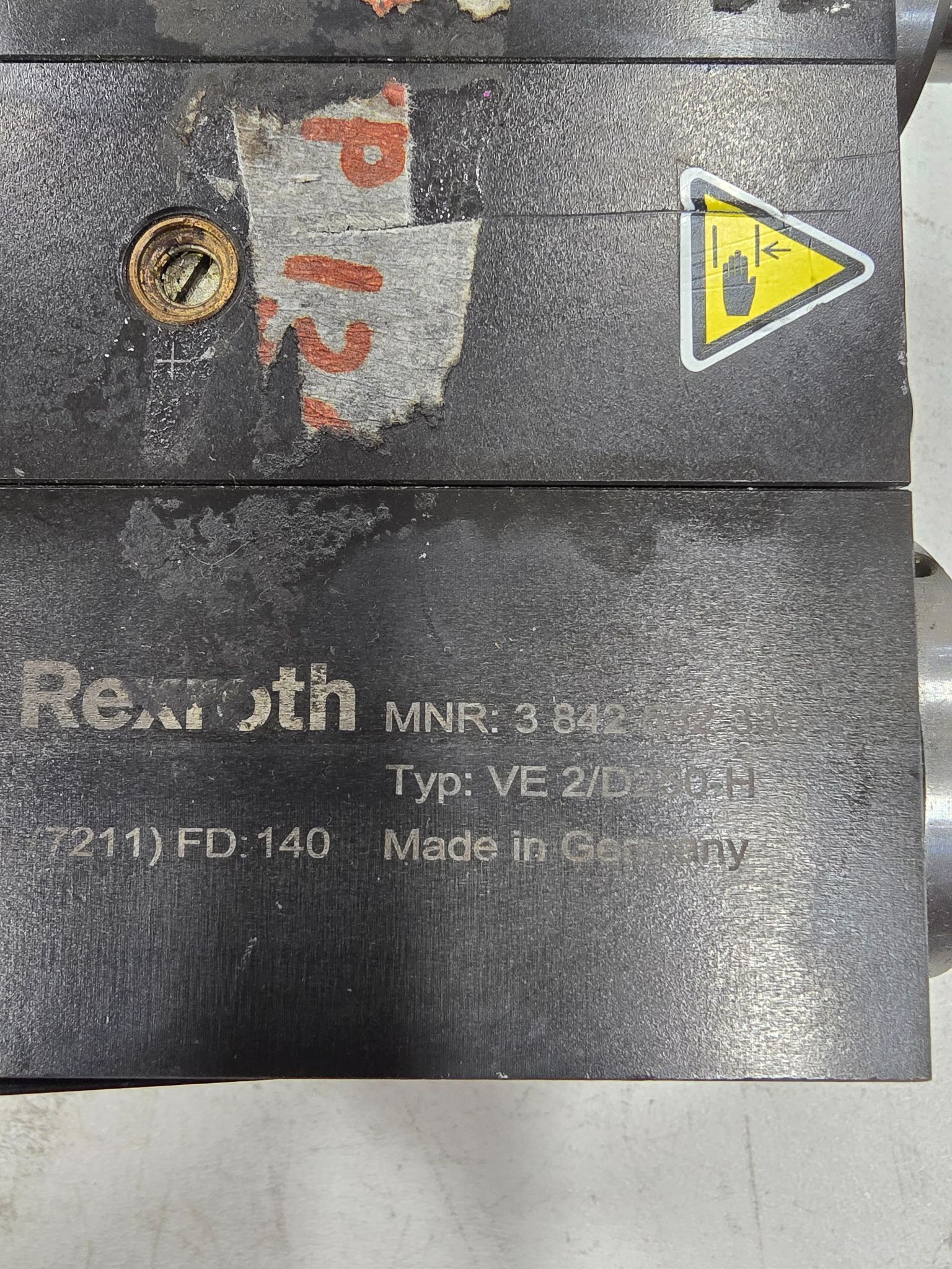 Rexroth 3842532335 Slide Stop USED 1