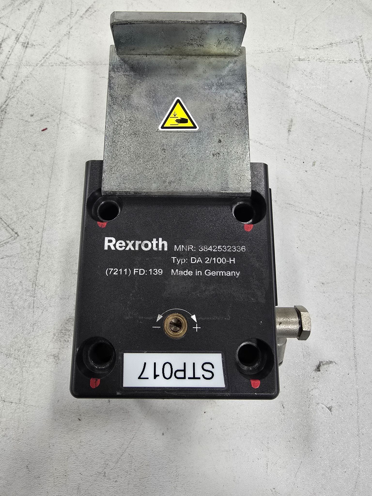 Rexroth 3842532336 Slide Stop USED 0