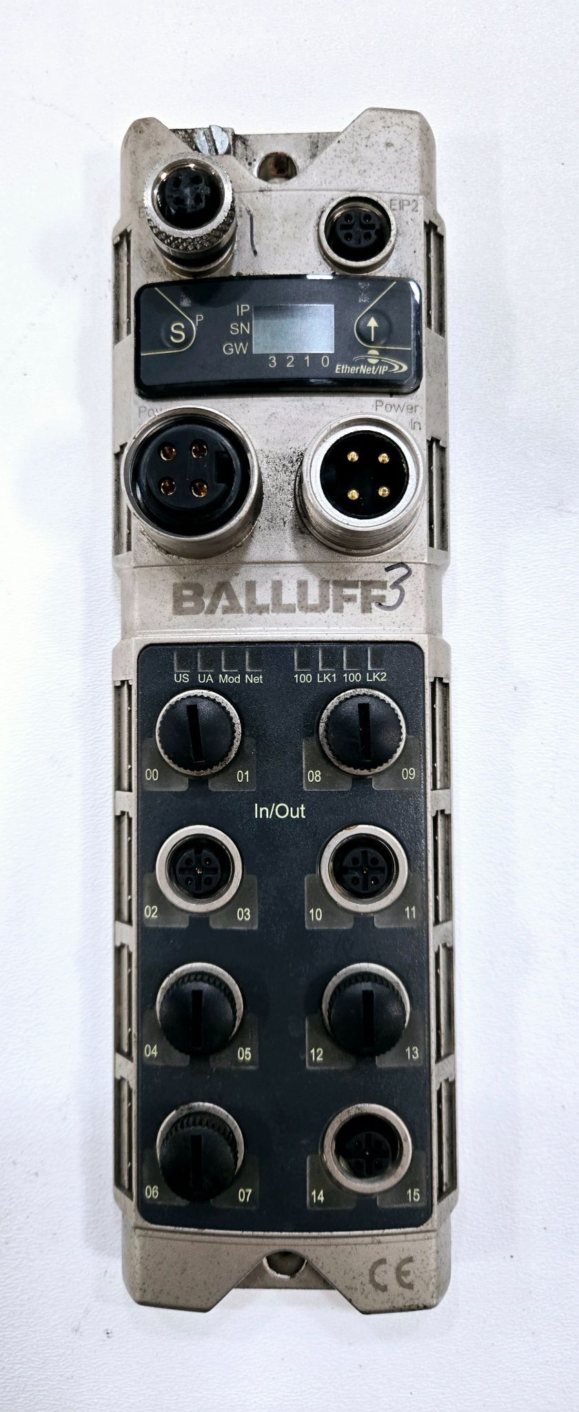 BALLUFF BNI EIP-302-105-Z015 Ethernet/IP I/O Module USED 0