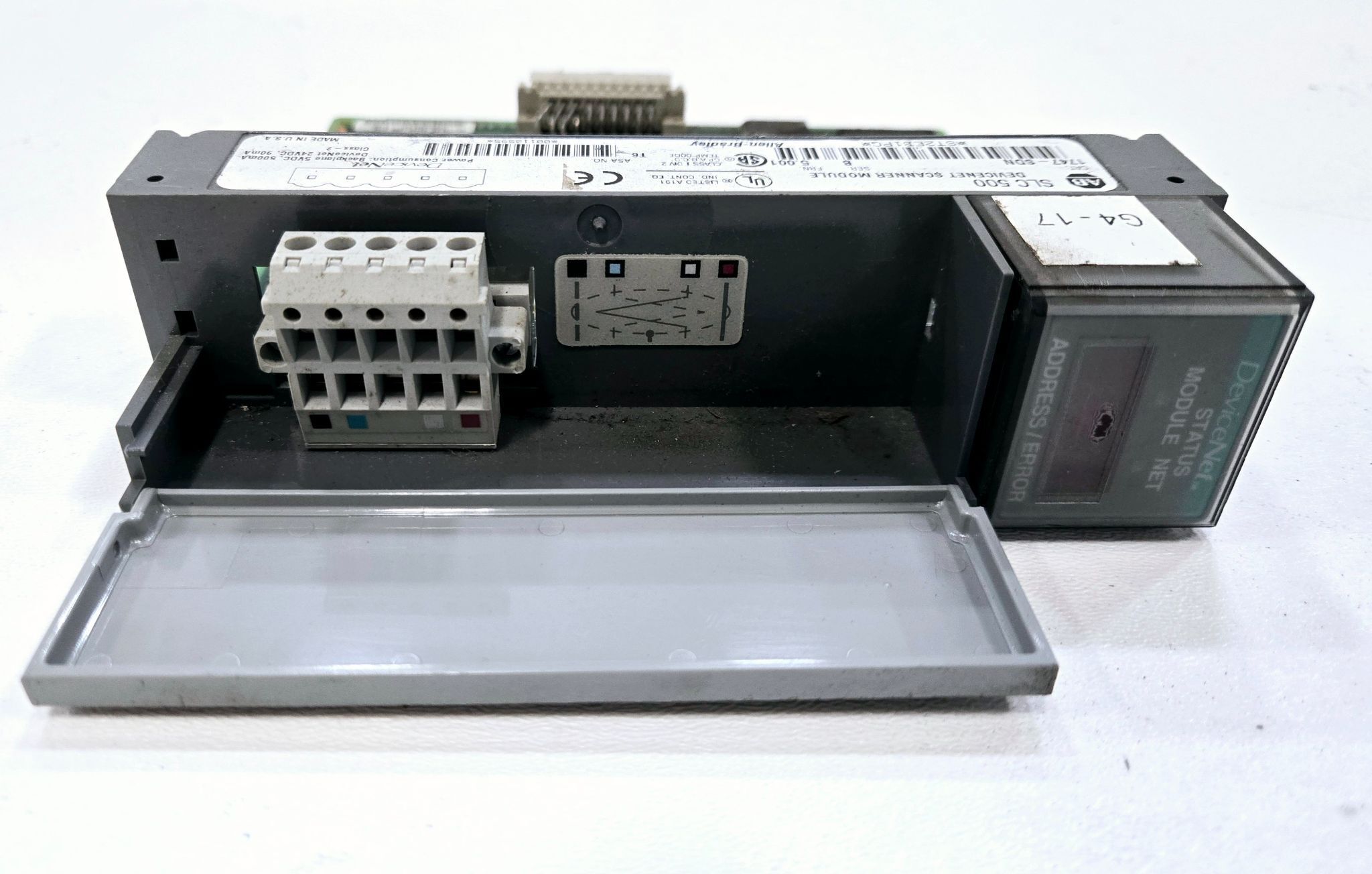 ALLEN BRADLEY 1747-SDN/B SLC 500 DeviceNet Scanner Module USED 2