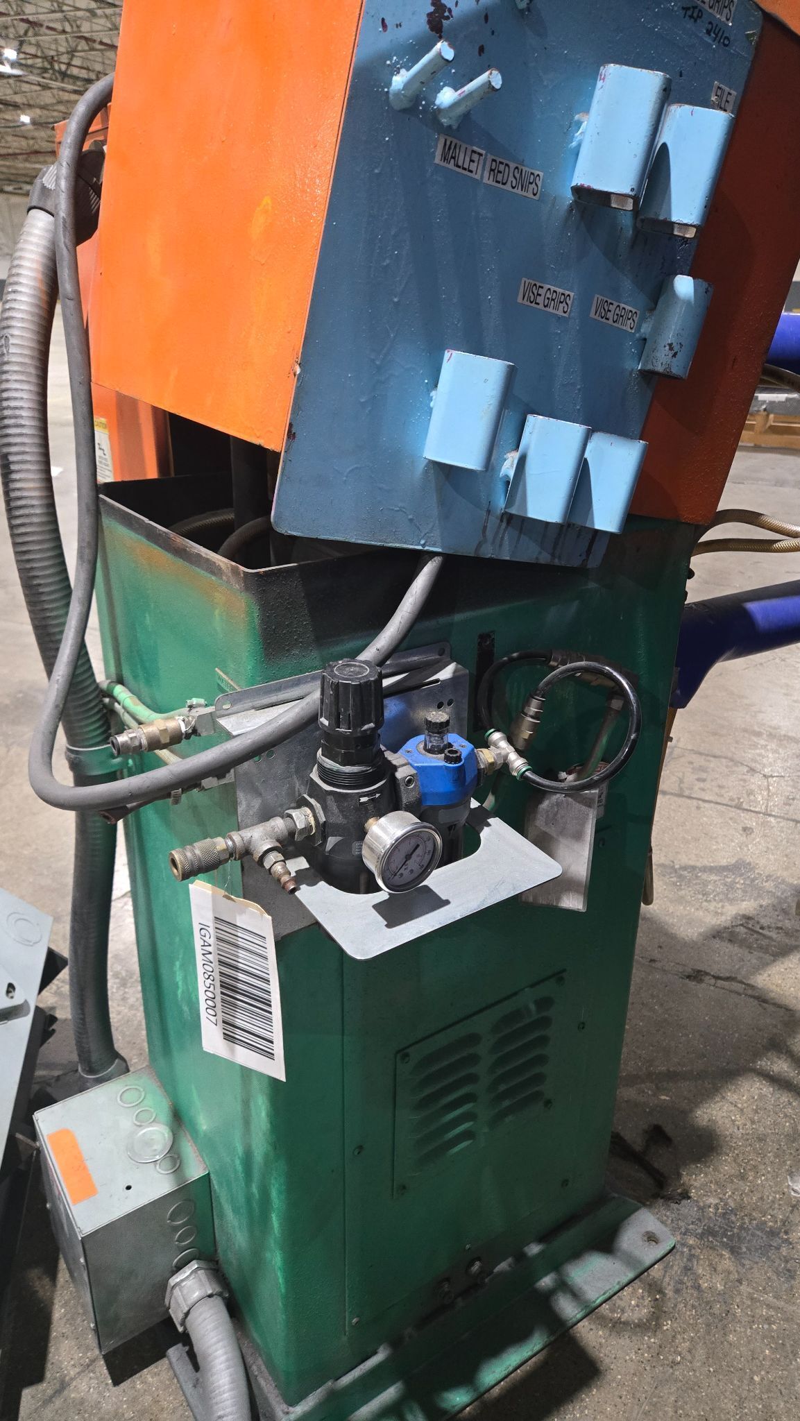 JANDA CO R2-50-36R BUTT WELDER 50 KVA 220V 36" Throat USED 5