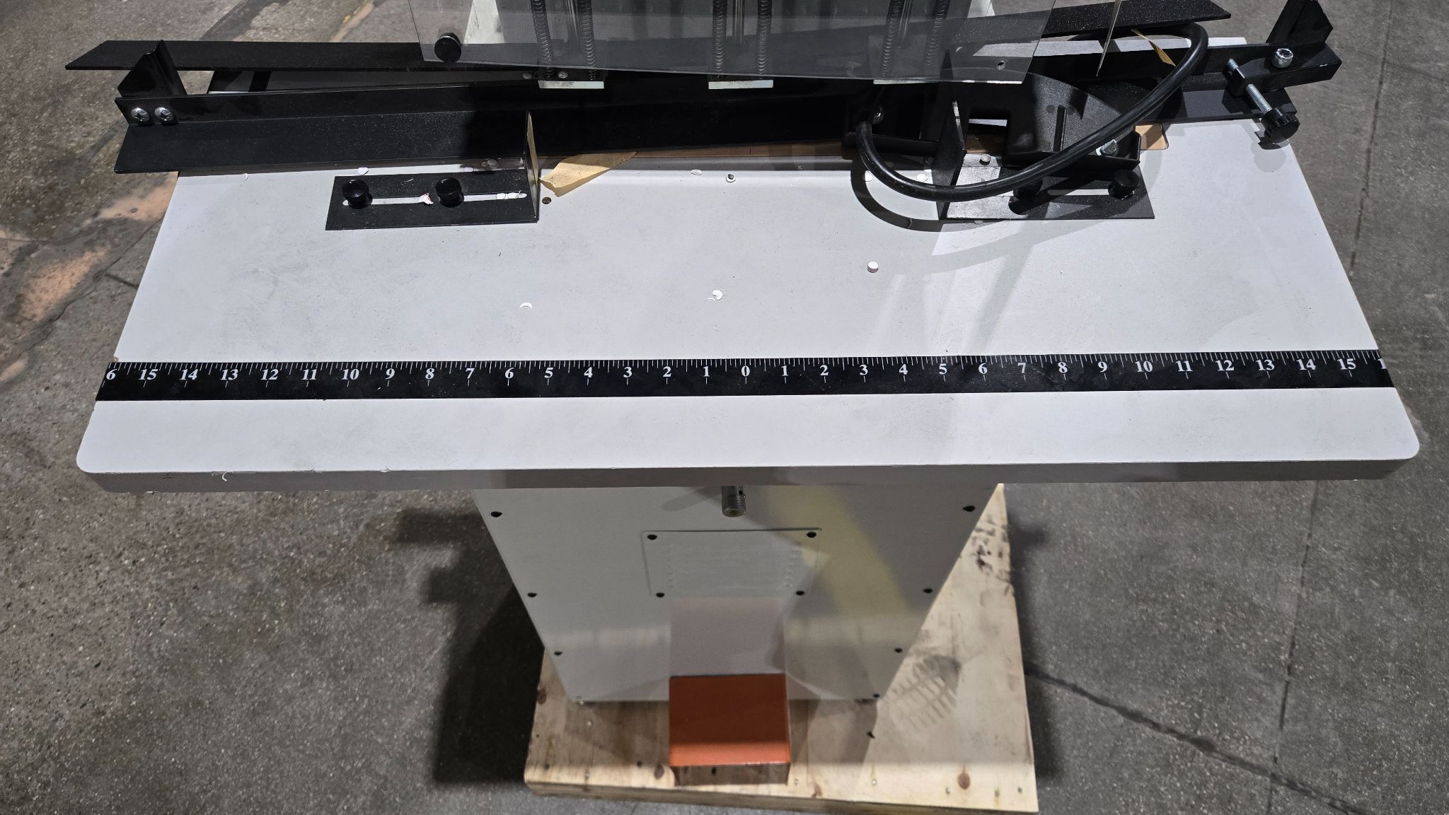 LASSCO WIZER FMMH-3.1 3 SPINDLE PAPER DRILL PRESS USED 7