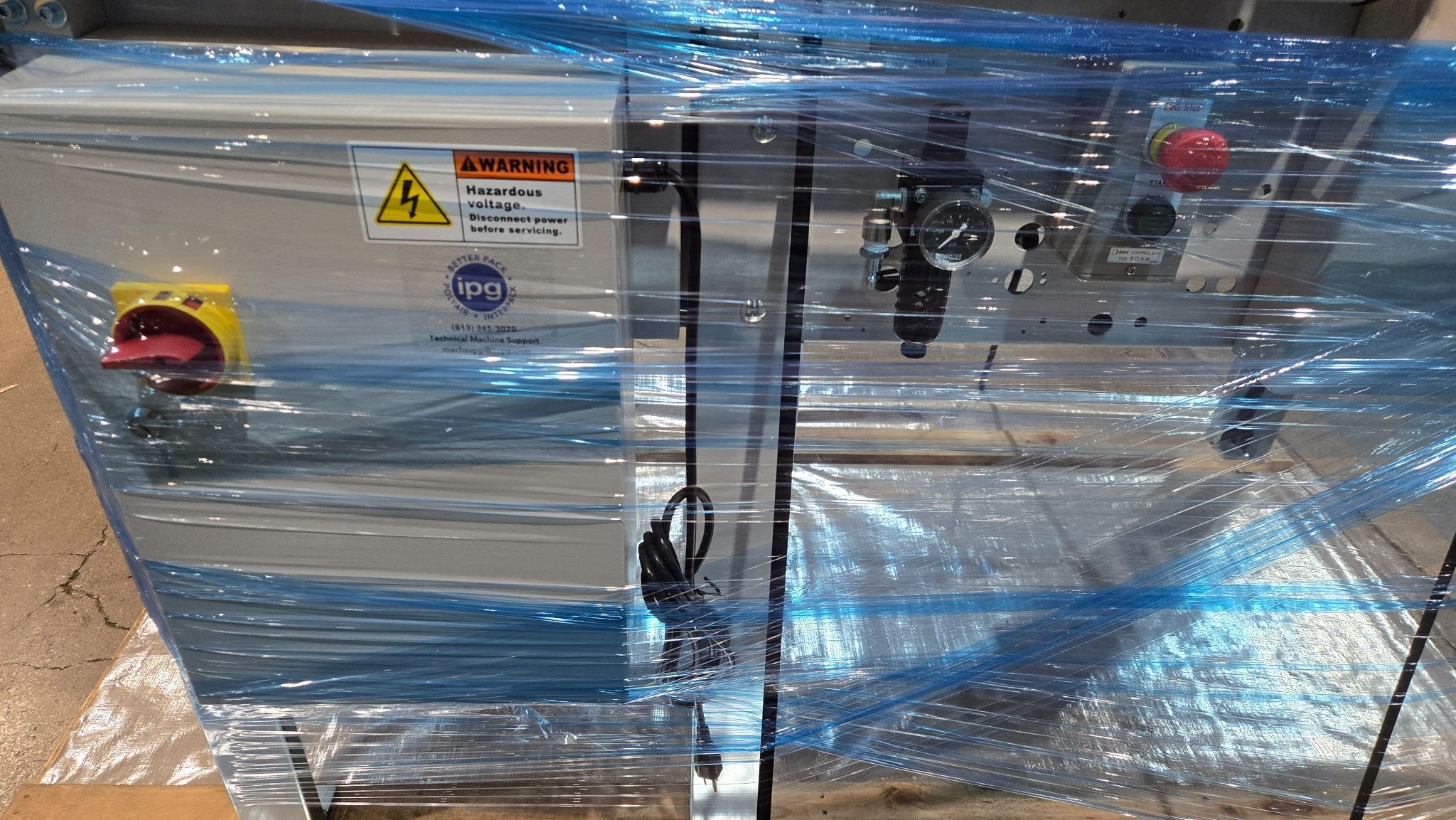 INTERPACK UA262024-SB CASE SEALING MACHINE 115V NEW 6