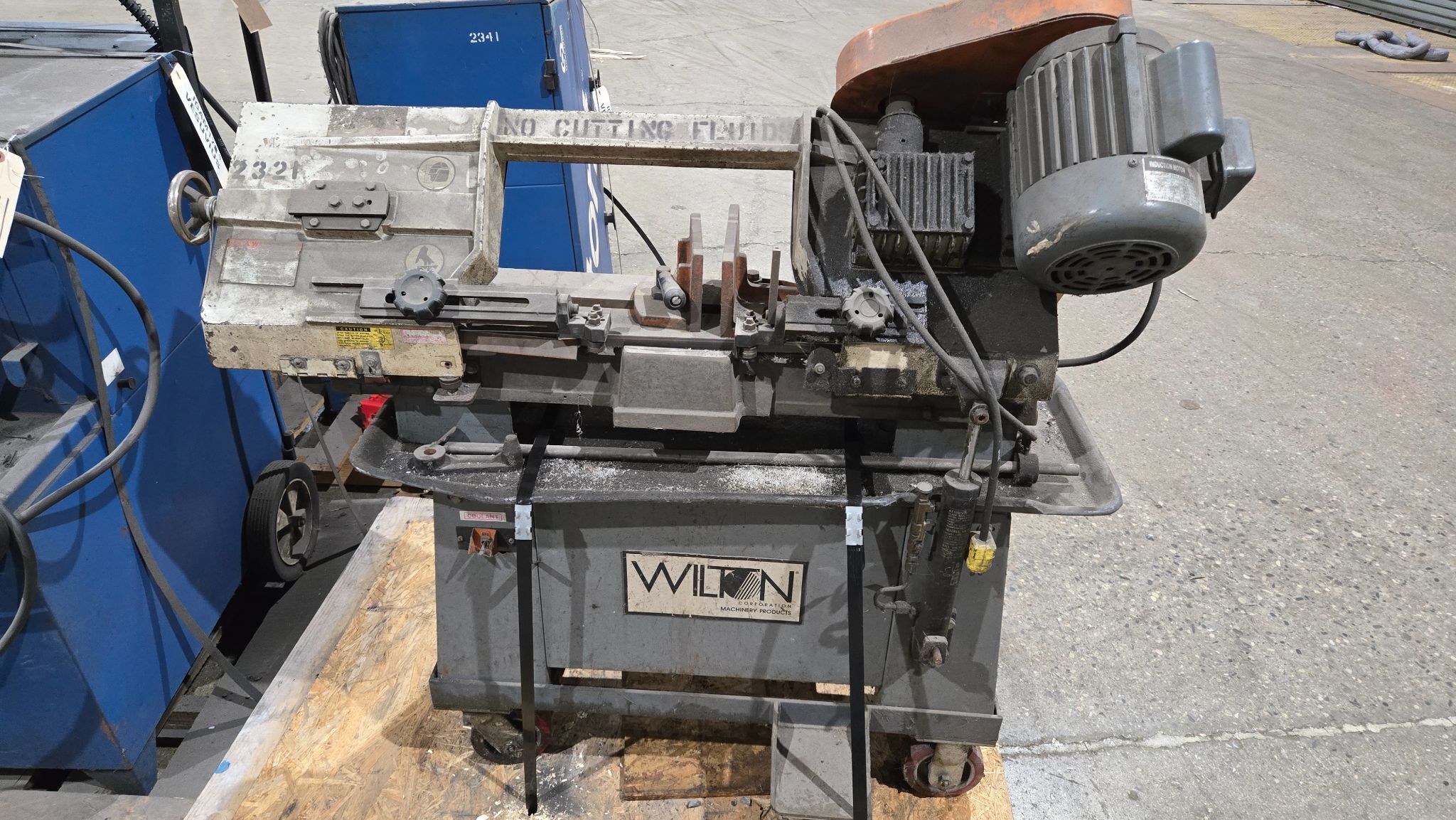 WILTON HORIZONTAL BANDSAW, USED 1