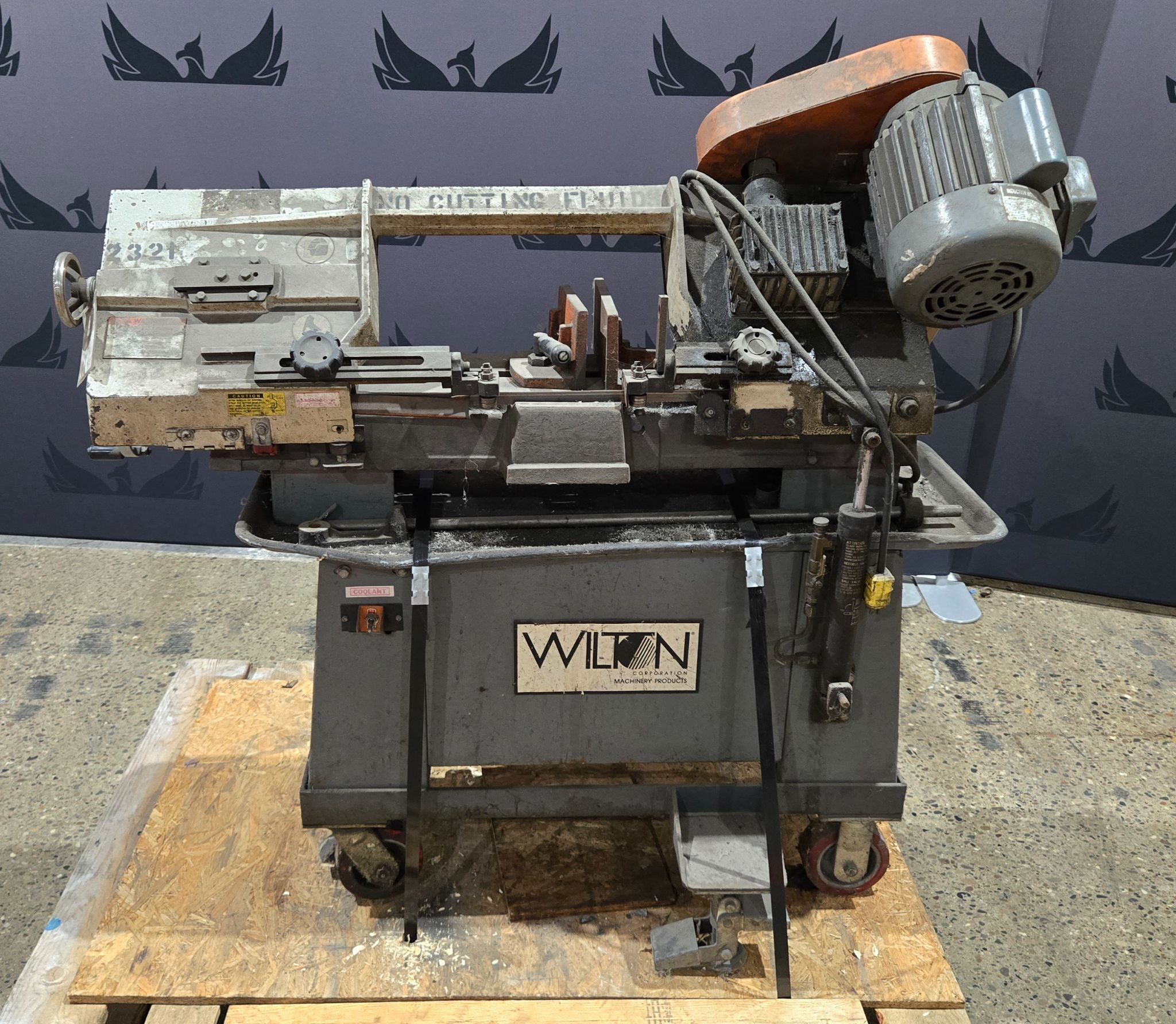 WILTON HORIZONTAL BANDSAW, USED 0