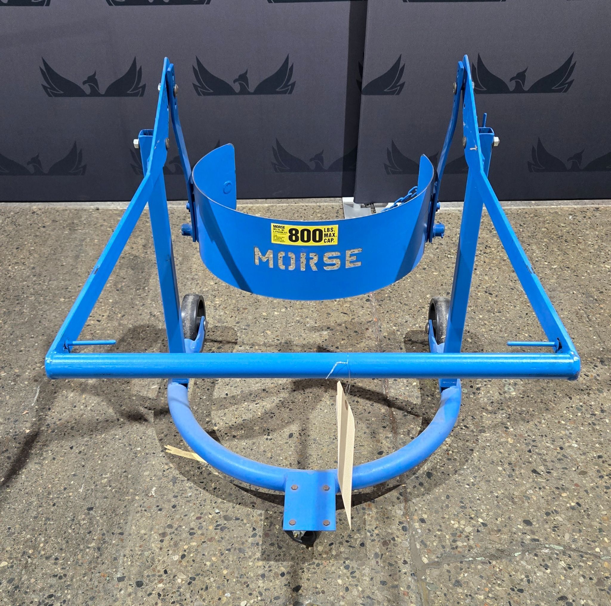 MORSE 800 lbs Capacity Drum Lifter / Pourer USED 3
