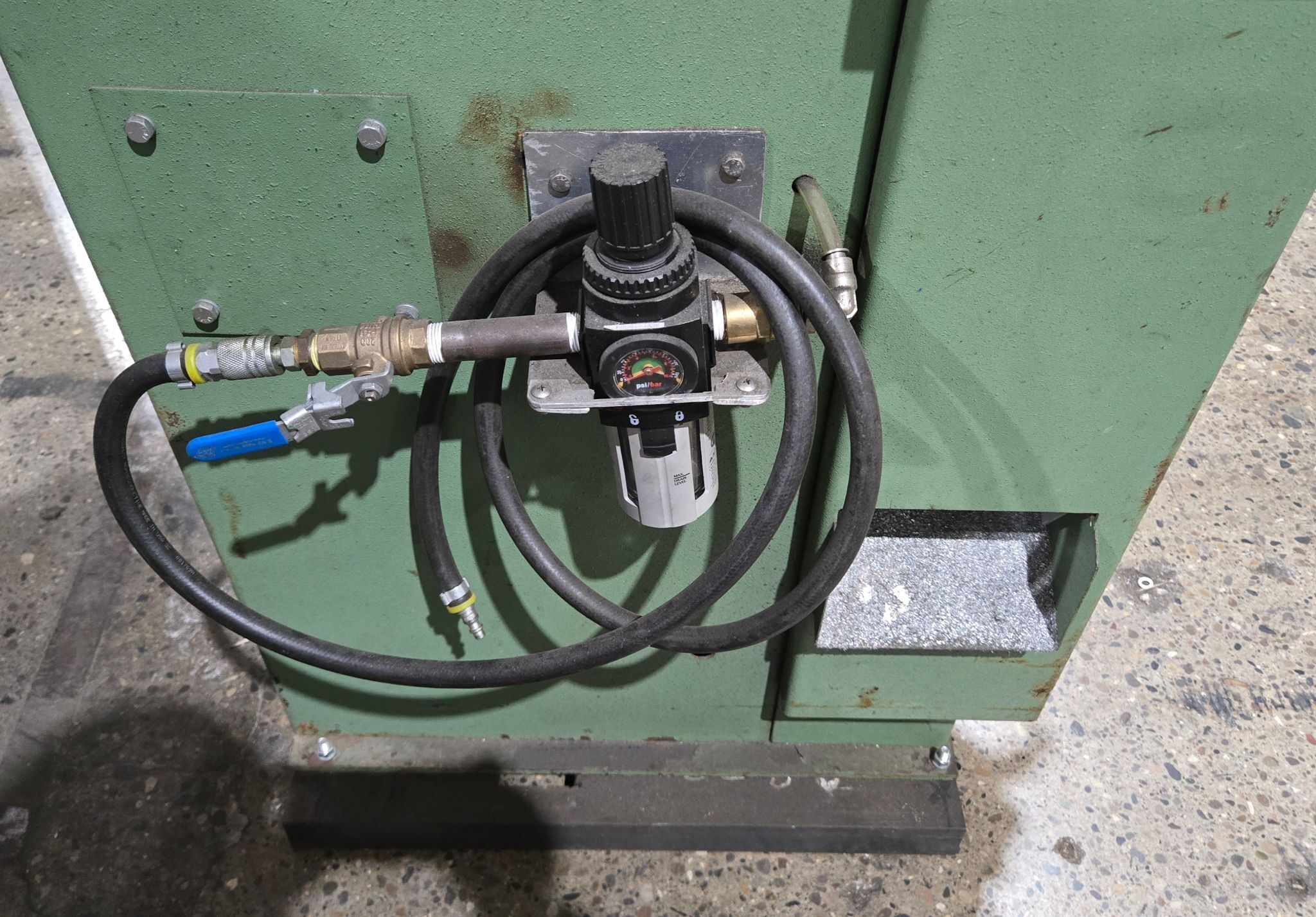 AMP T-350 Double Mitre Saw USED 9