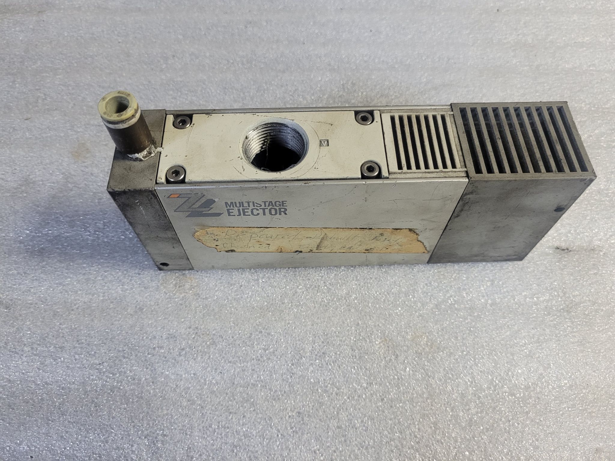 SMC ZL212 Multi-Stage Vacuum Ejector USED 1