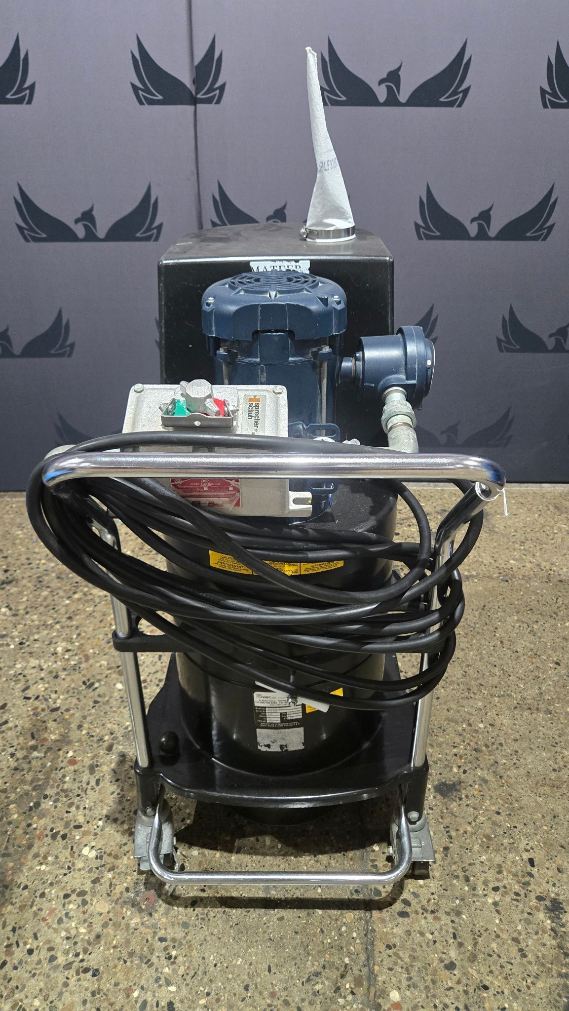 RUWAC DS1000-EX INDUSTRIAL VACUUM EXPLOSION-PROOF USED 0