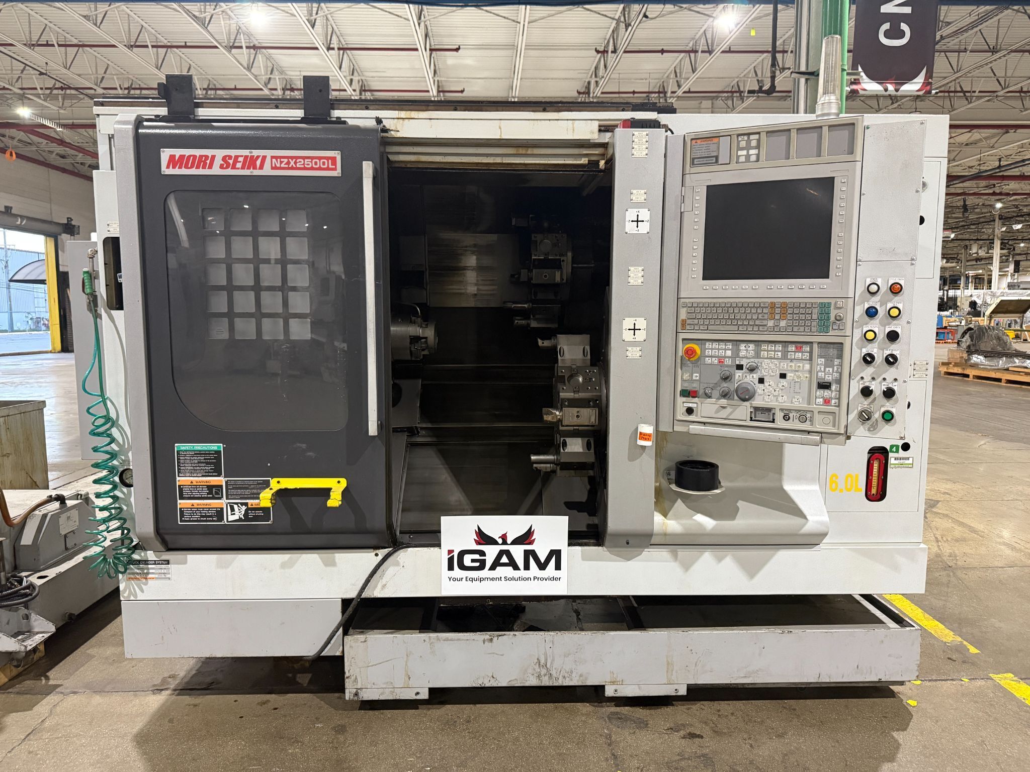 2012 MORI SEIKI NZX2500/600L TWIN TURRET CNC LATHE 0