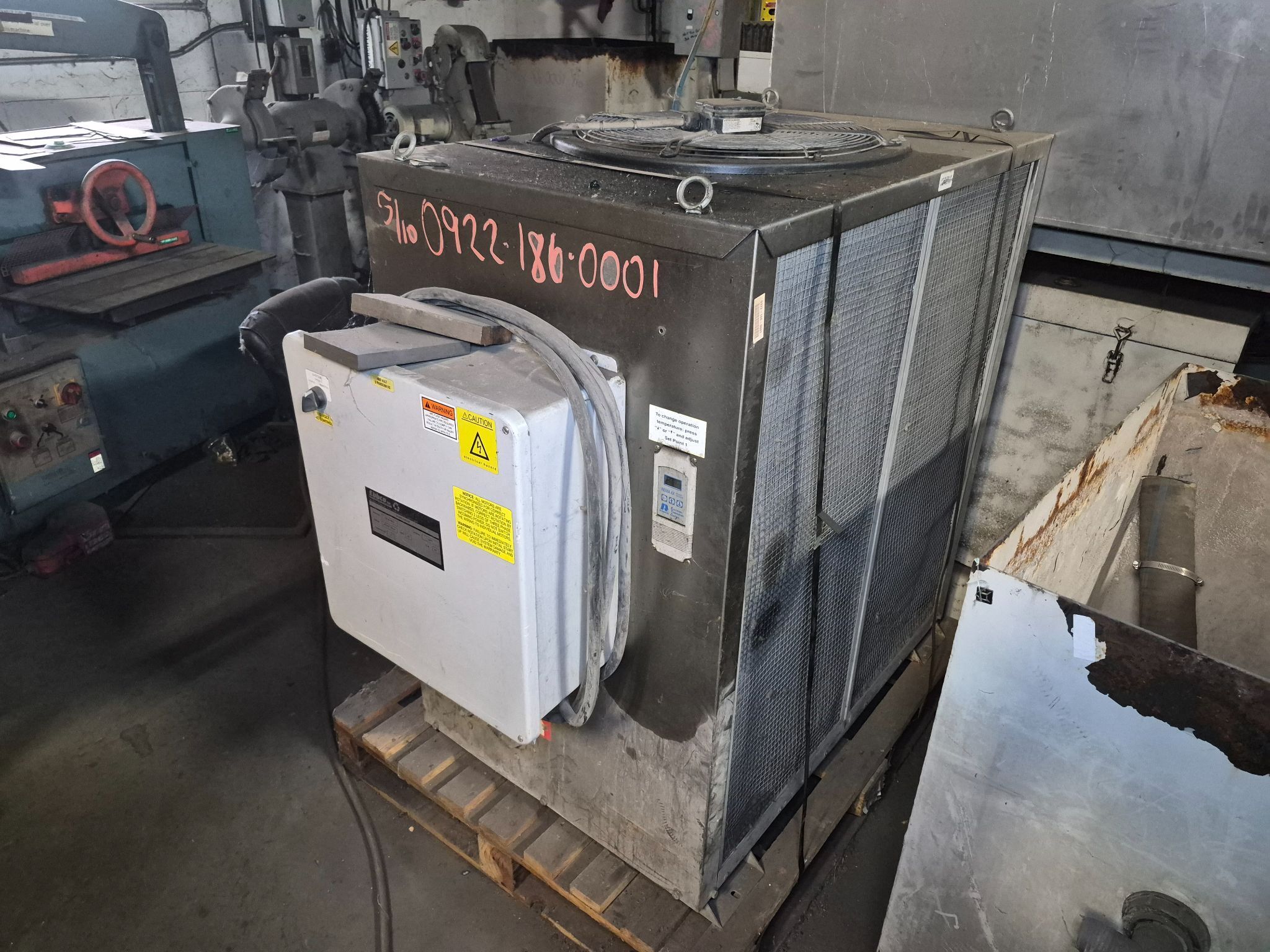 A&V WATERJET F302013A CNC Waterjet w/ KMT Pump & Ebbco Modules USED AS-IS 11
