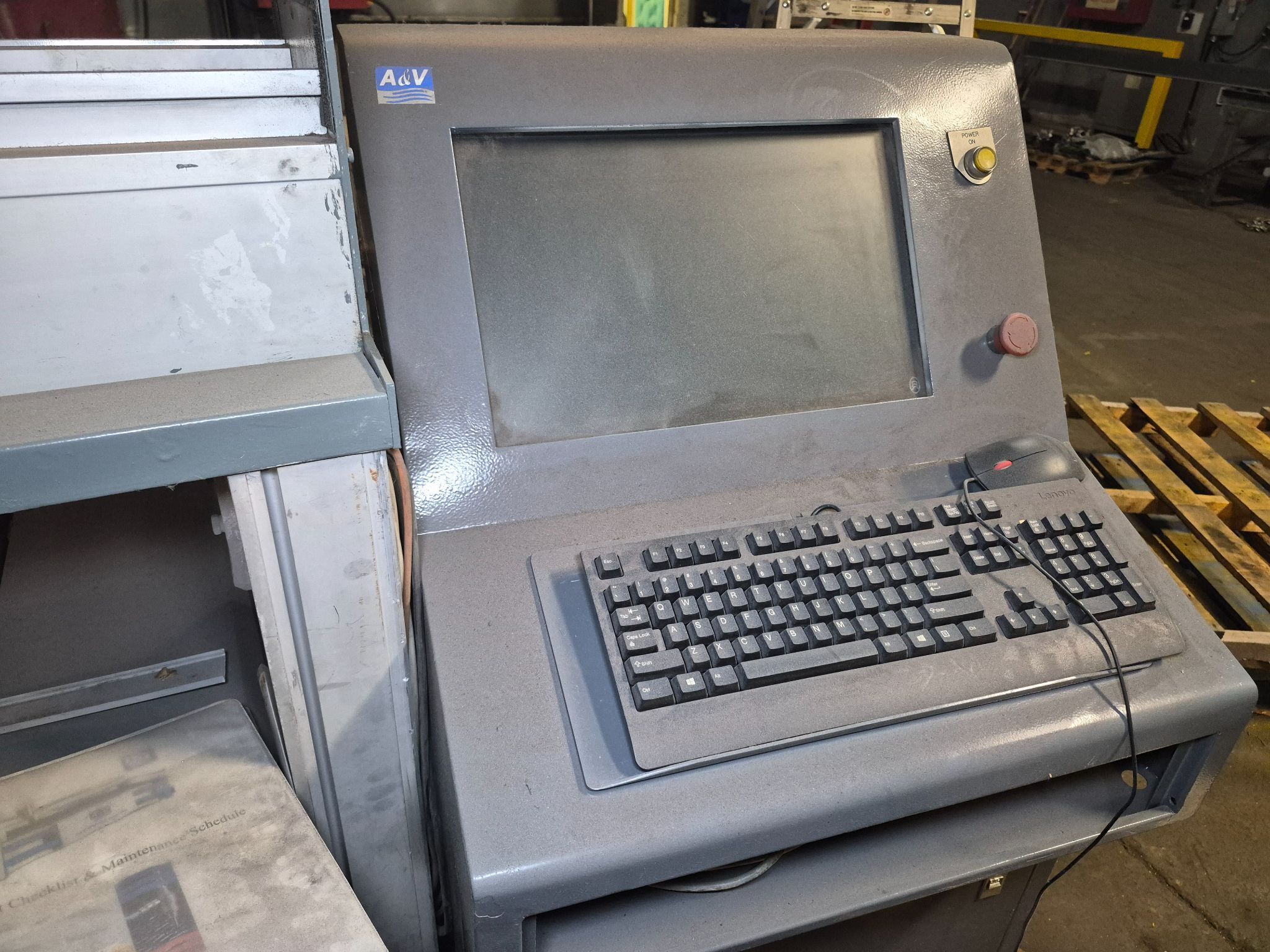 A&V WATERJET F302013A CNC Waterjet w/ KMT Pump & Ebbco Modules USED AS-IS 15