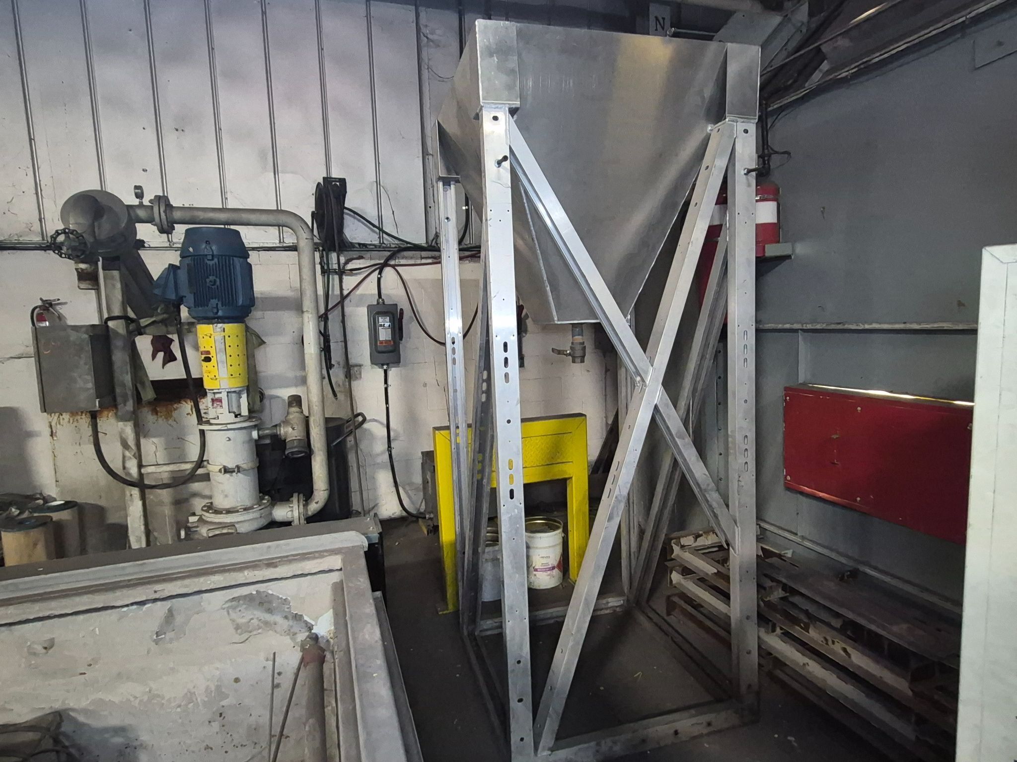 A&V WATERJET F302013A CNC Waterjet w/ KMT Pump & Ebbco Modules USED AS-IS 16