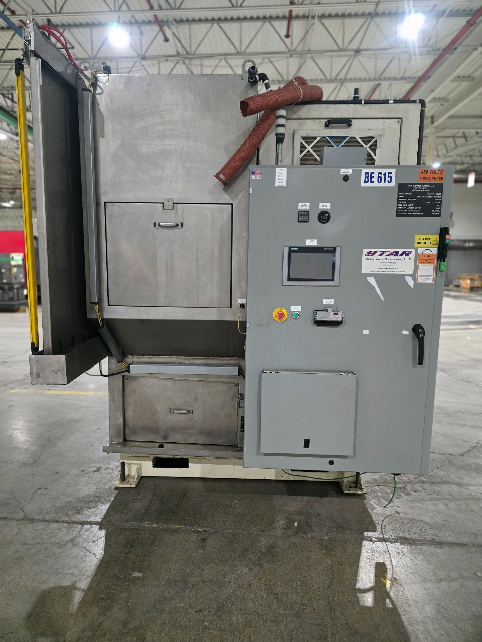 2021 STAR CLEANING SYSTEMS Custom Cabinet-Style Parts Washer USED 6