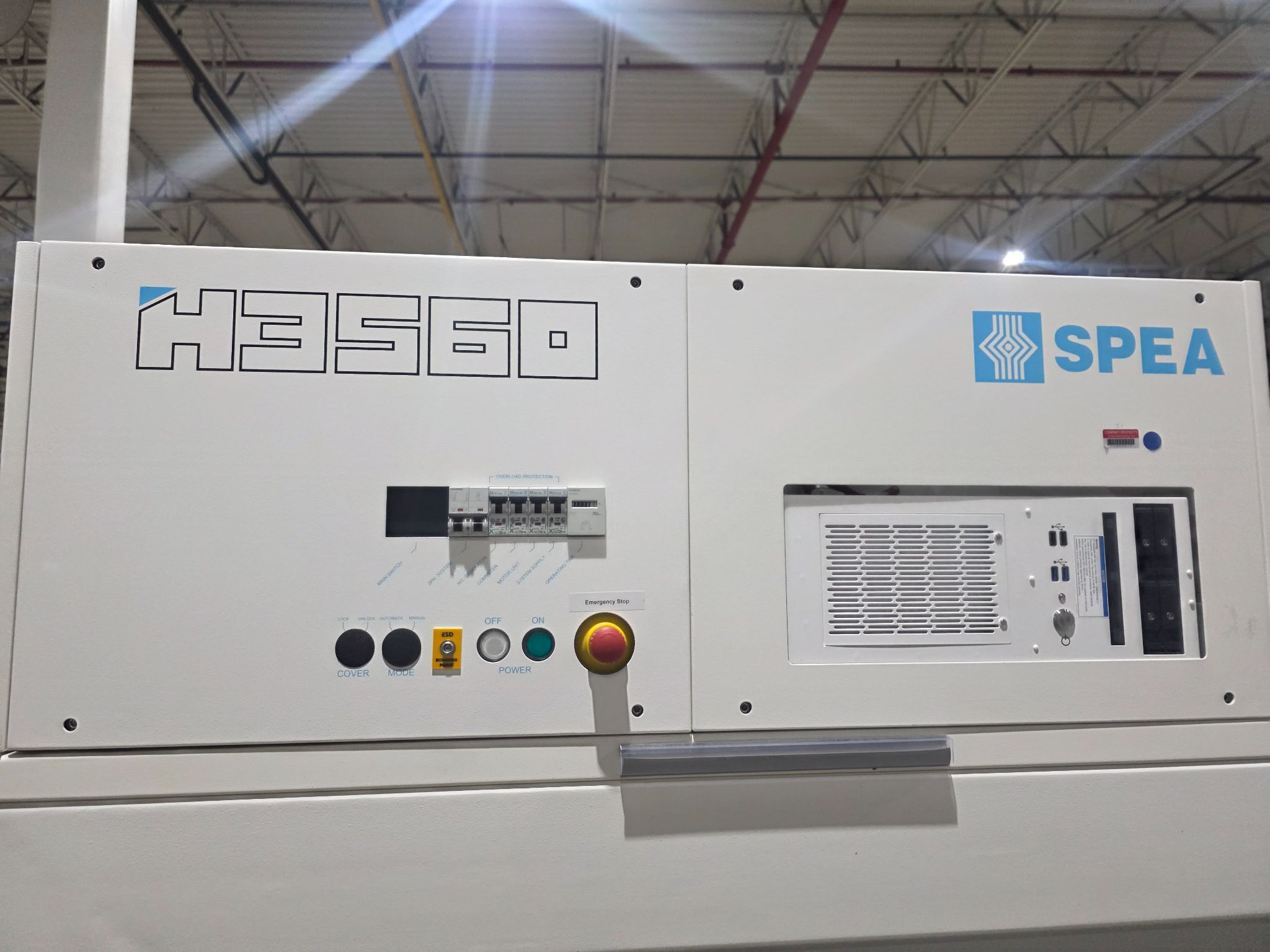 SPEA H3560 SEMICONDUCTOR TEST SYSTEM WITH C600MXIC HANDLER 2010 USED 2