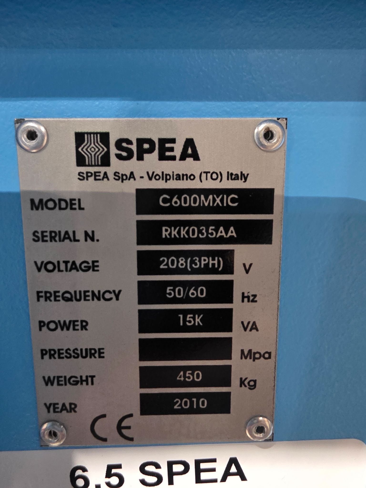 SPEA H3560 SEMICONDUCTOR TEST SYSTEM WITH C600MXIC HANDLER 2010 USED 13