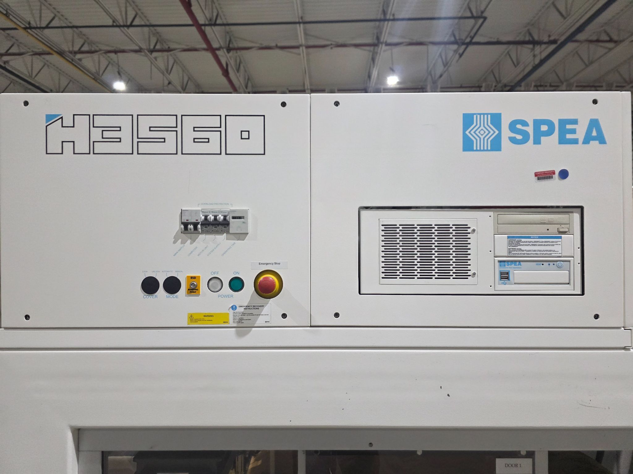 SPEA H3560 SEMICONDUCTOR TEST SYSTEM WITH C600MXIC MODULE USED 1