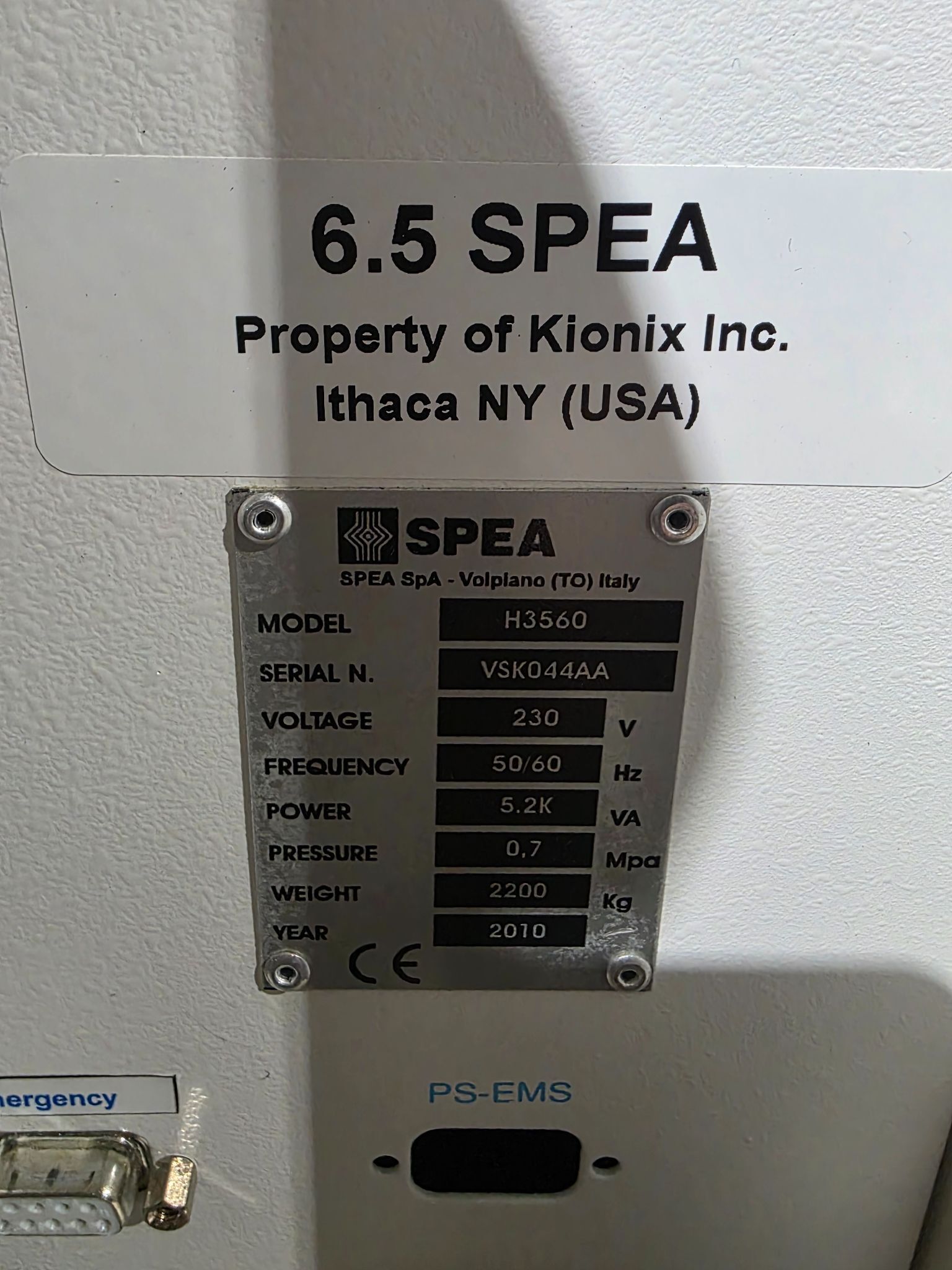 SPEA H3560 SEMICONDUCTOR TEST SYSTEM WITH C600MXIC MODULE USED 5