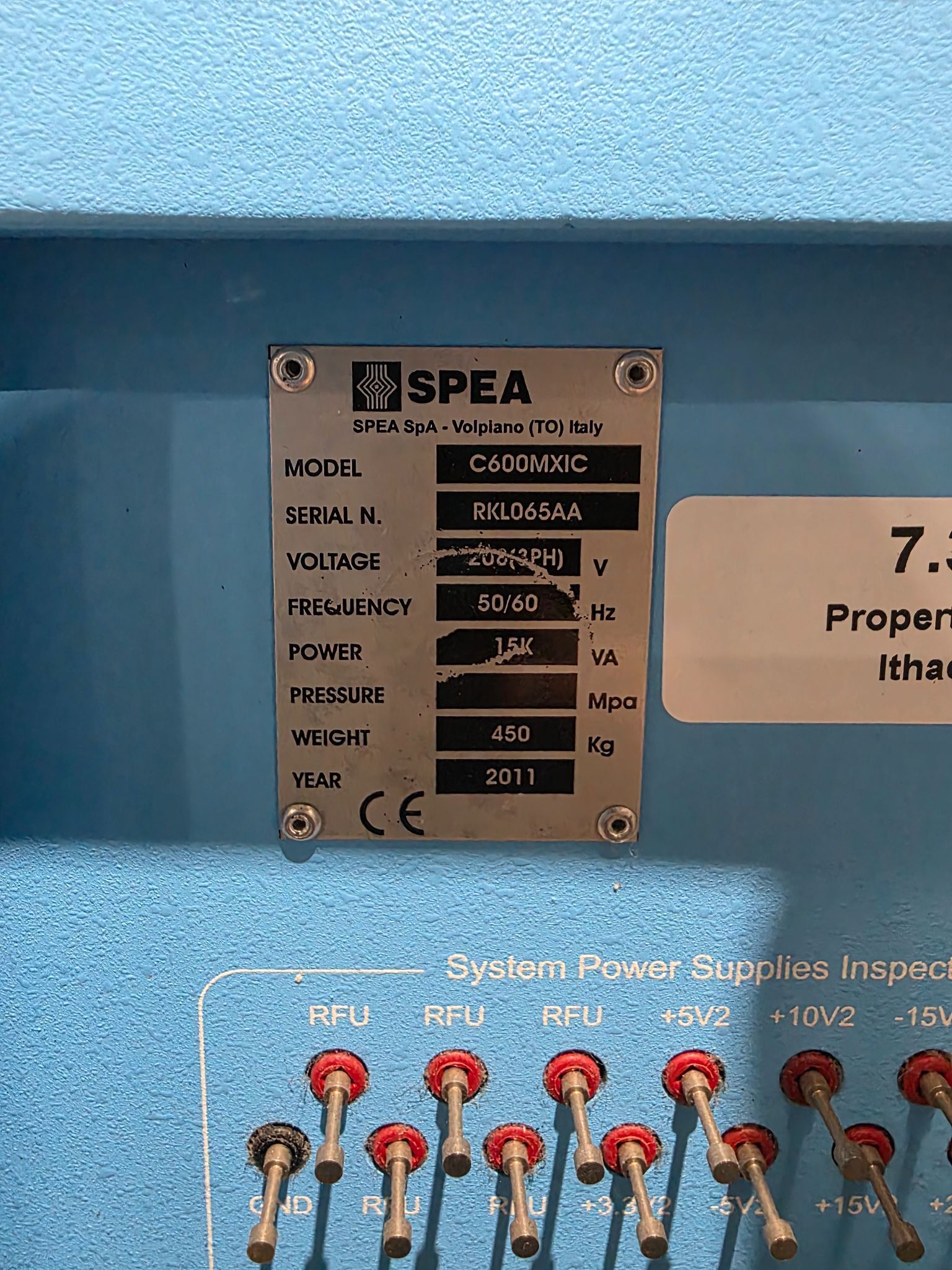 SPEA H3560 SEMICONDUCTOR TEST SYSTEM WITH C600MXIC MODULE USED 8