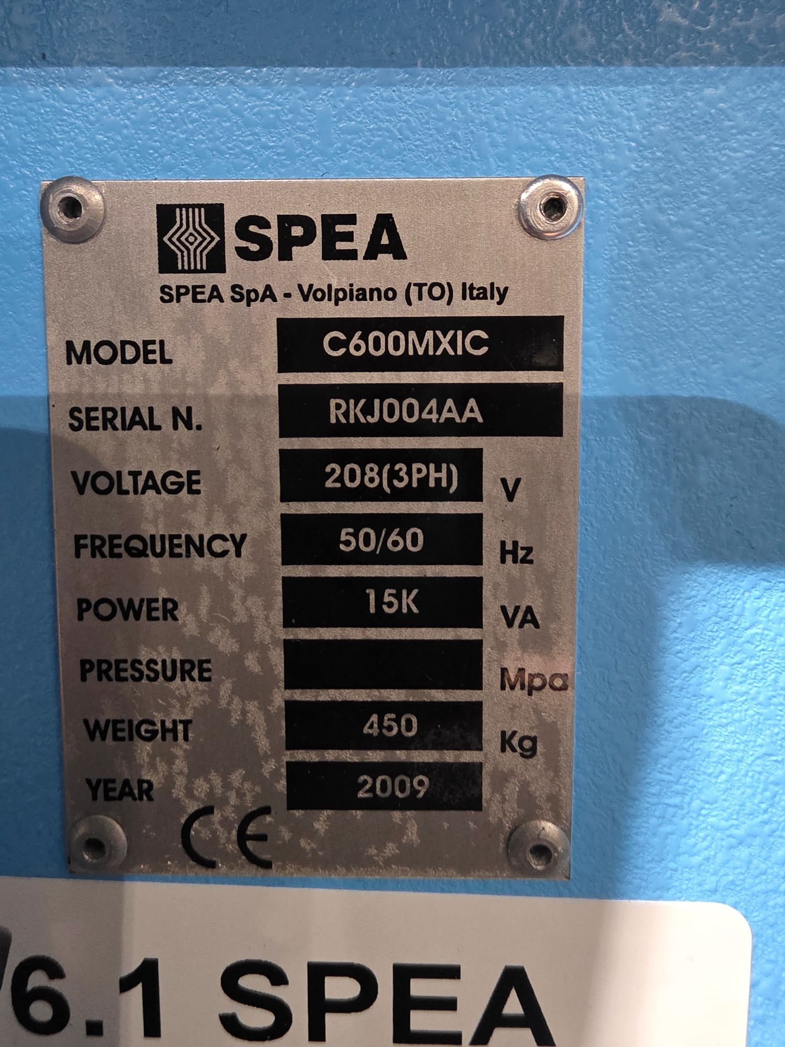 SPEA H3560 W/ C600MXIC Lab Equipment 19