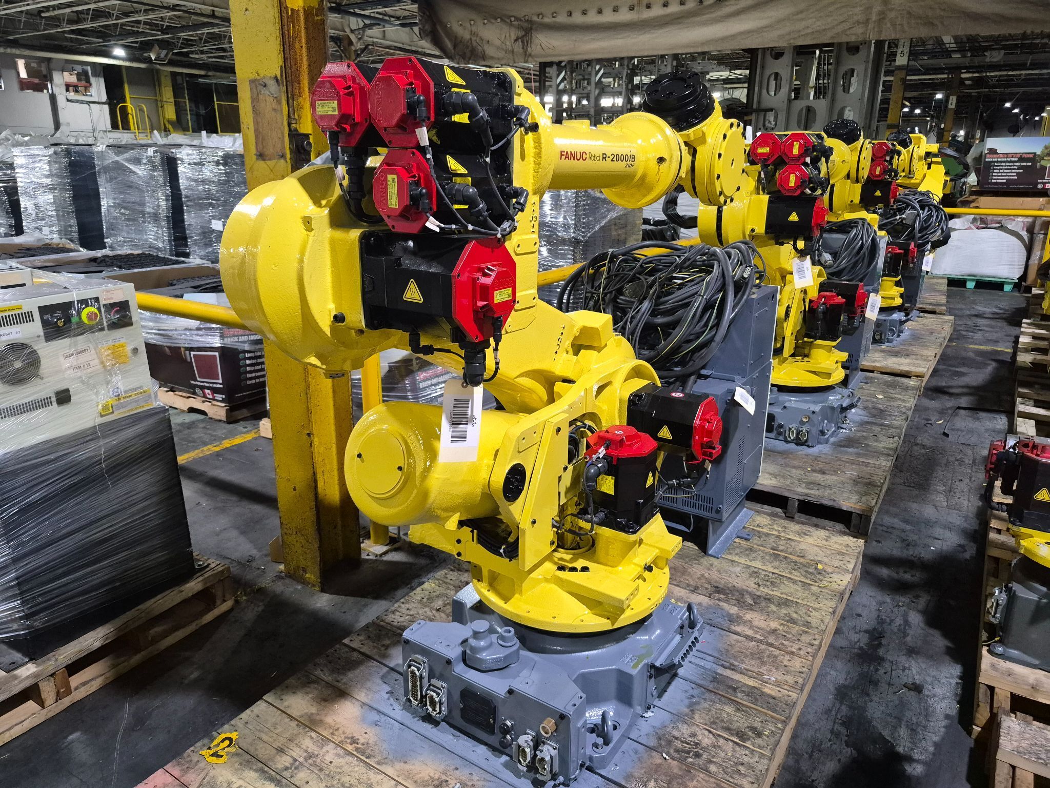 FANUC R-2000iB/210F Complete w/ R-30iB Controls REFURBISHED 1