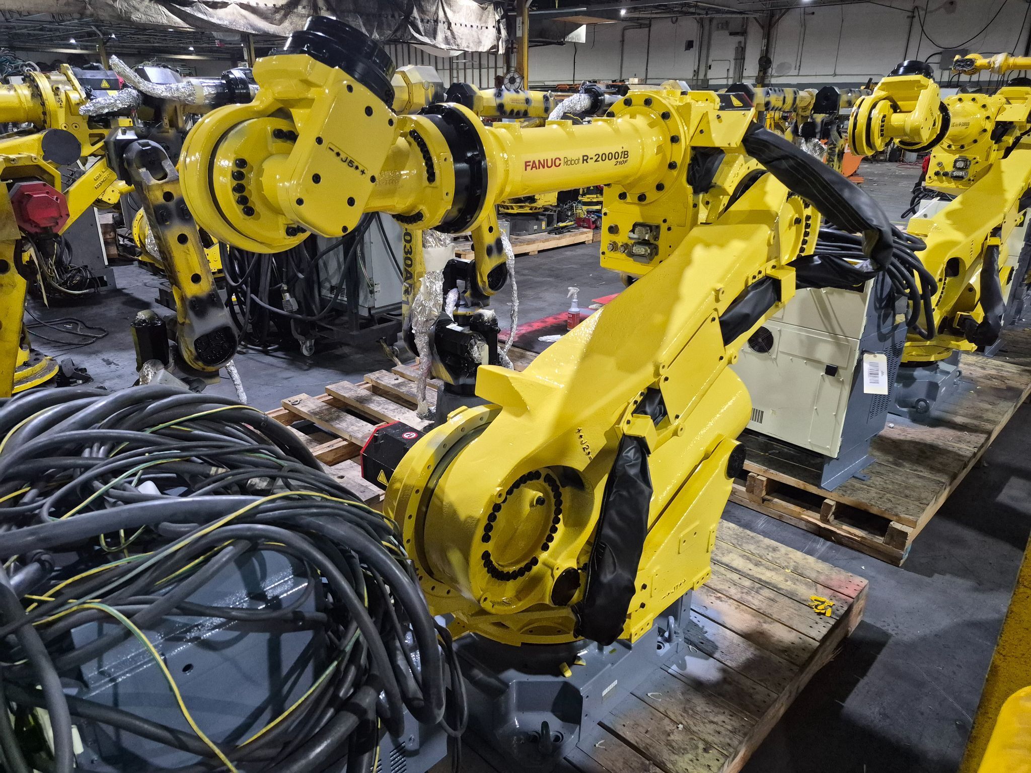 FANUC R-2000iB/210F Complete w/ R-30iB Controls REFURBISHED 3