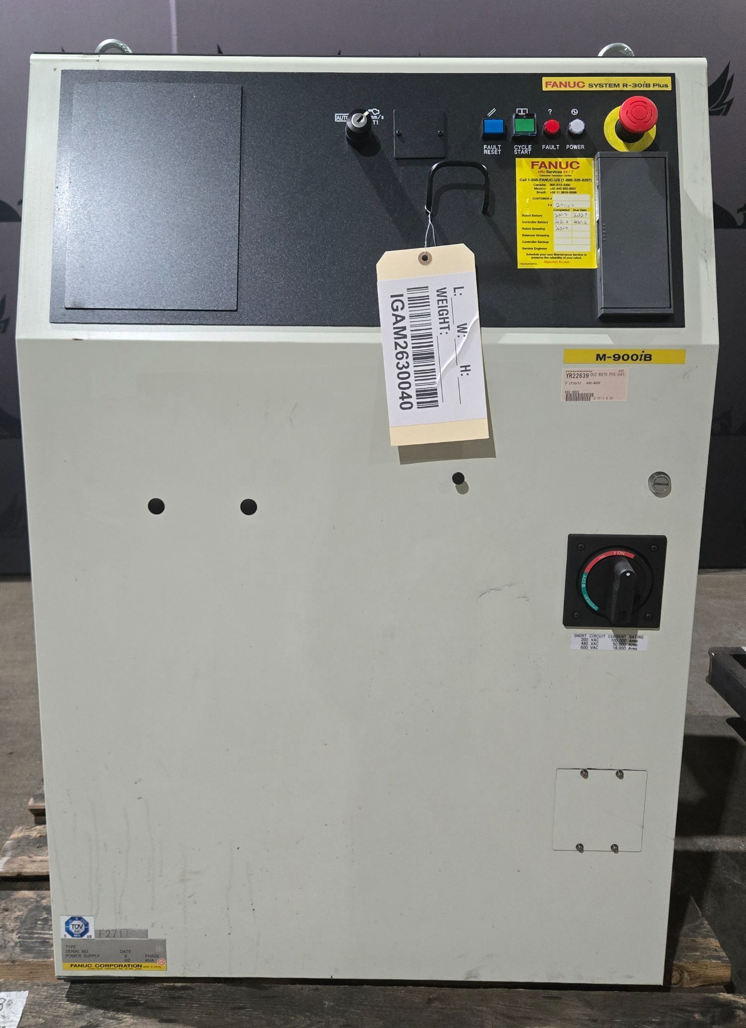 FANUC M-900iB/700 Complete with R-30iB Plus Controller NEW 11