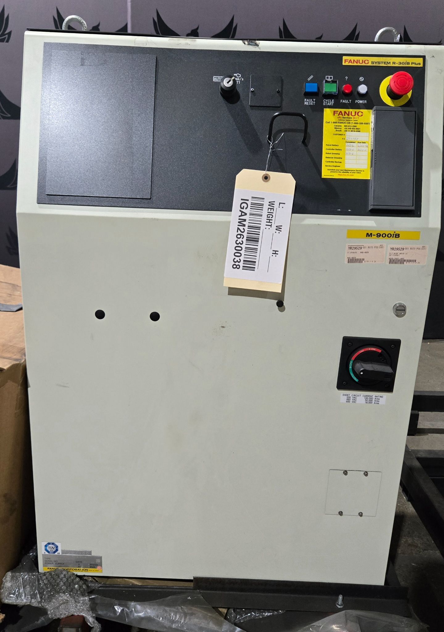 FANUC M-900iB/700 Complete with R-30iB Plus Controller NEW 11