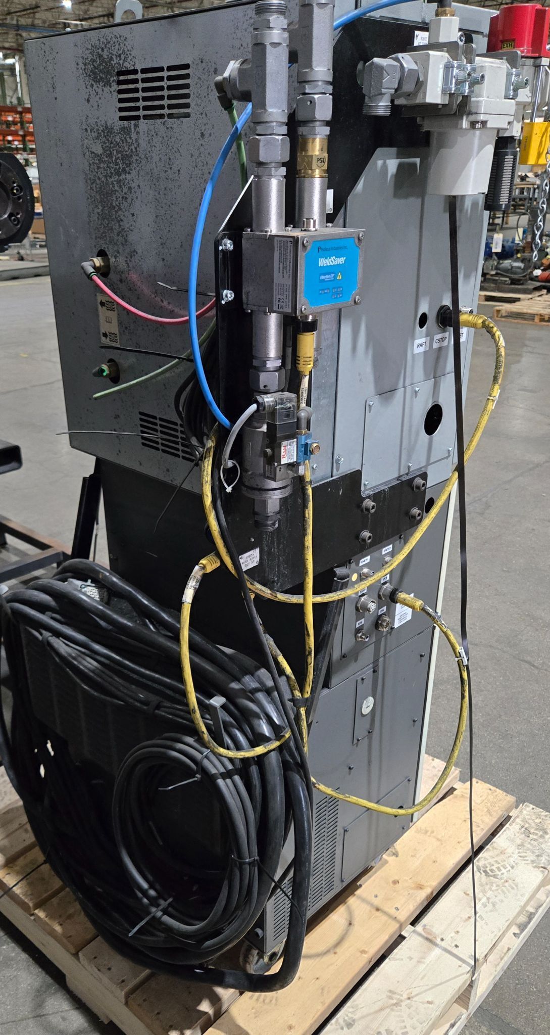 FANUC R-2000iB/185L Robot Complete with R-30iB Controller & WTC Gen 6 MFDC USED 10