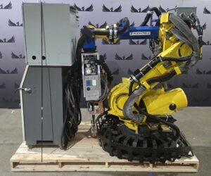 FANUC R-2000iB/210F Complete with R-30iA Controller and WTC WT6000 Weld Inverter USED