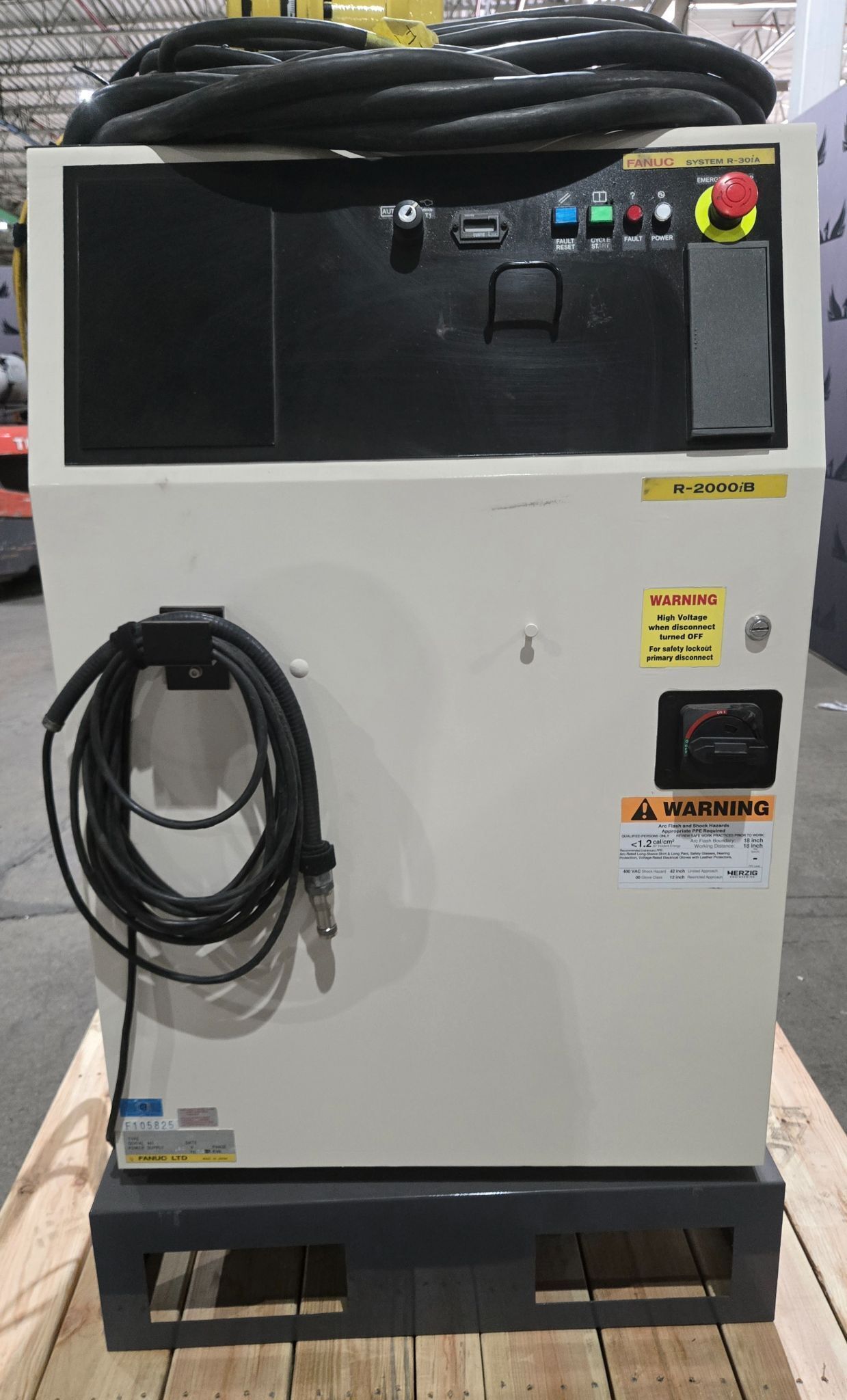 Fanuc R-2000iB/210F Complete with R-30iA Controller USED 11