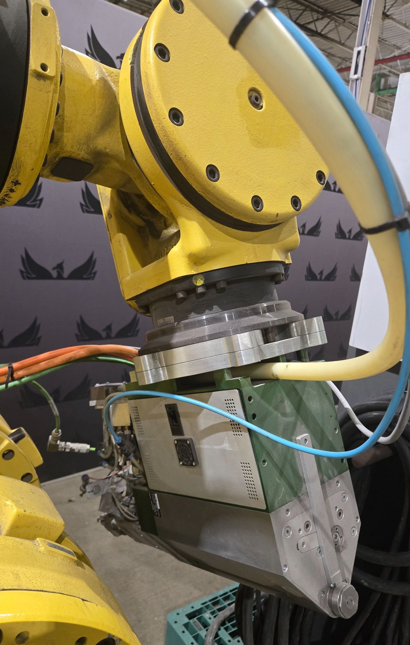 Fanuc M-900iA/350 Robot with R-30iA Controller & Deprag Inverter USED 2