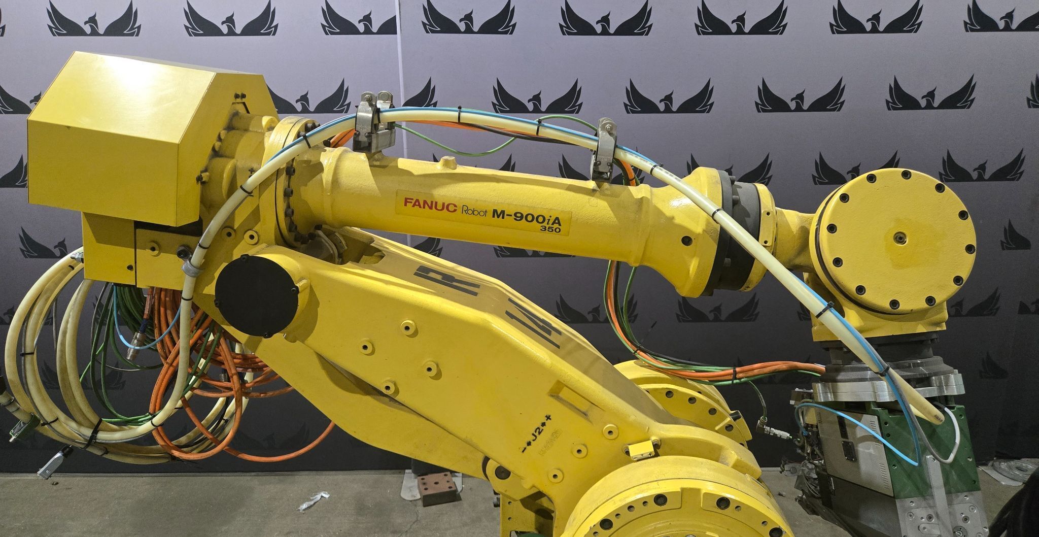 Fanuc M-900iA/350 Robot with R-30iA Controller & Deprag Inverter USED 4