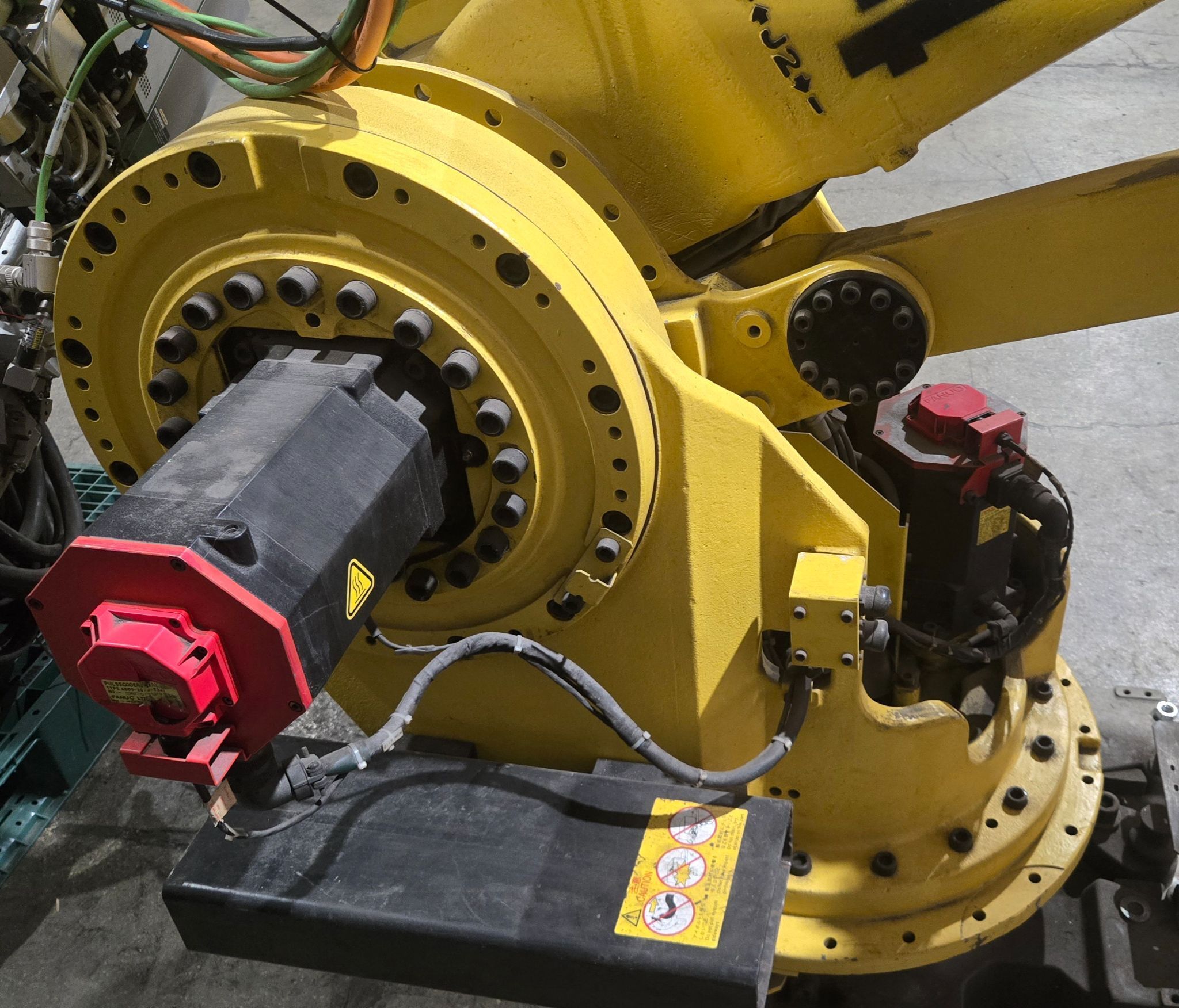 Fanuc M-900iA/350 Robot with R-30iA Controller & Deprag Inverter USED 7