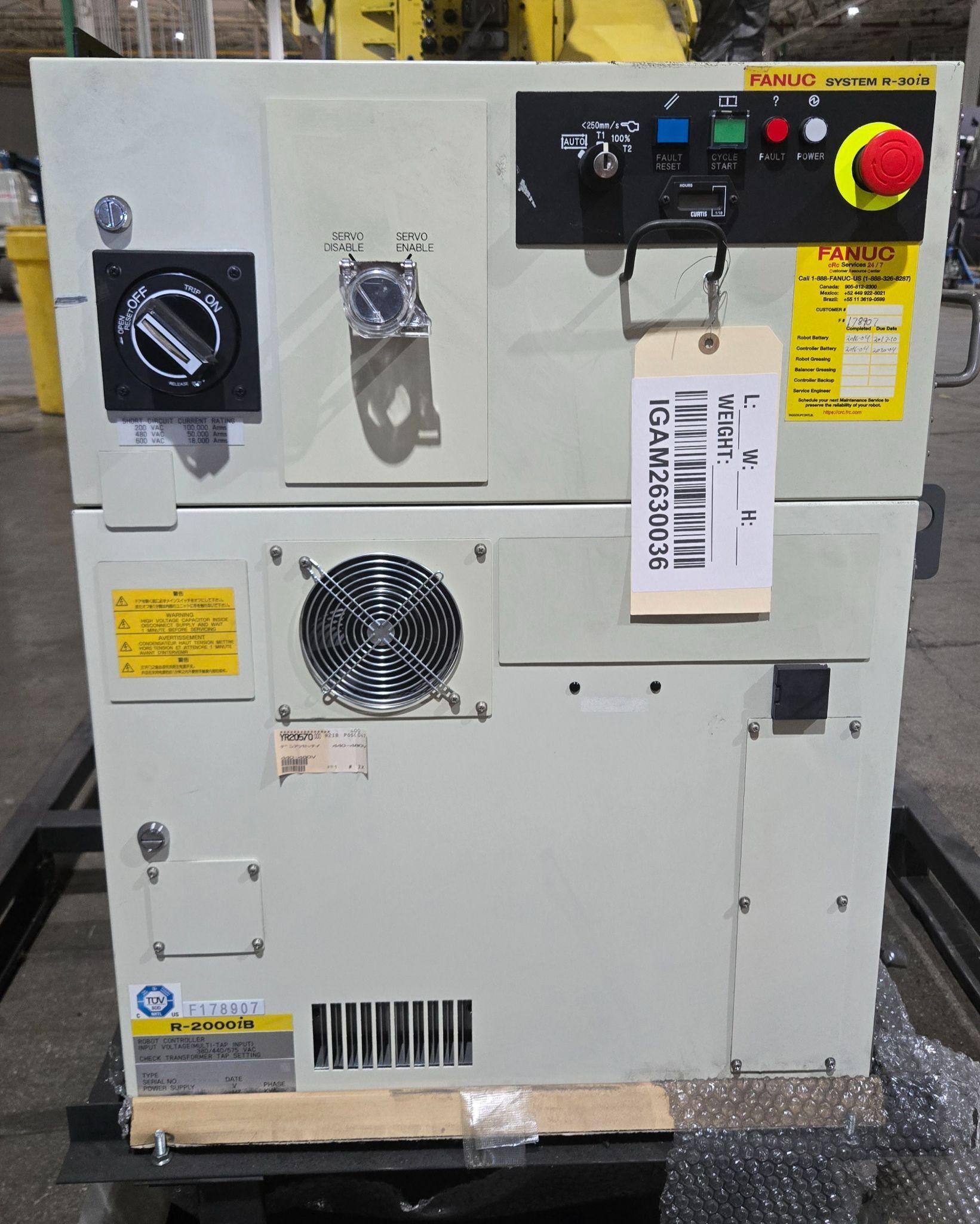 FANUC R-2000iB/210F Robot with R-30iB Controller NEW 12