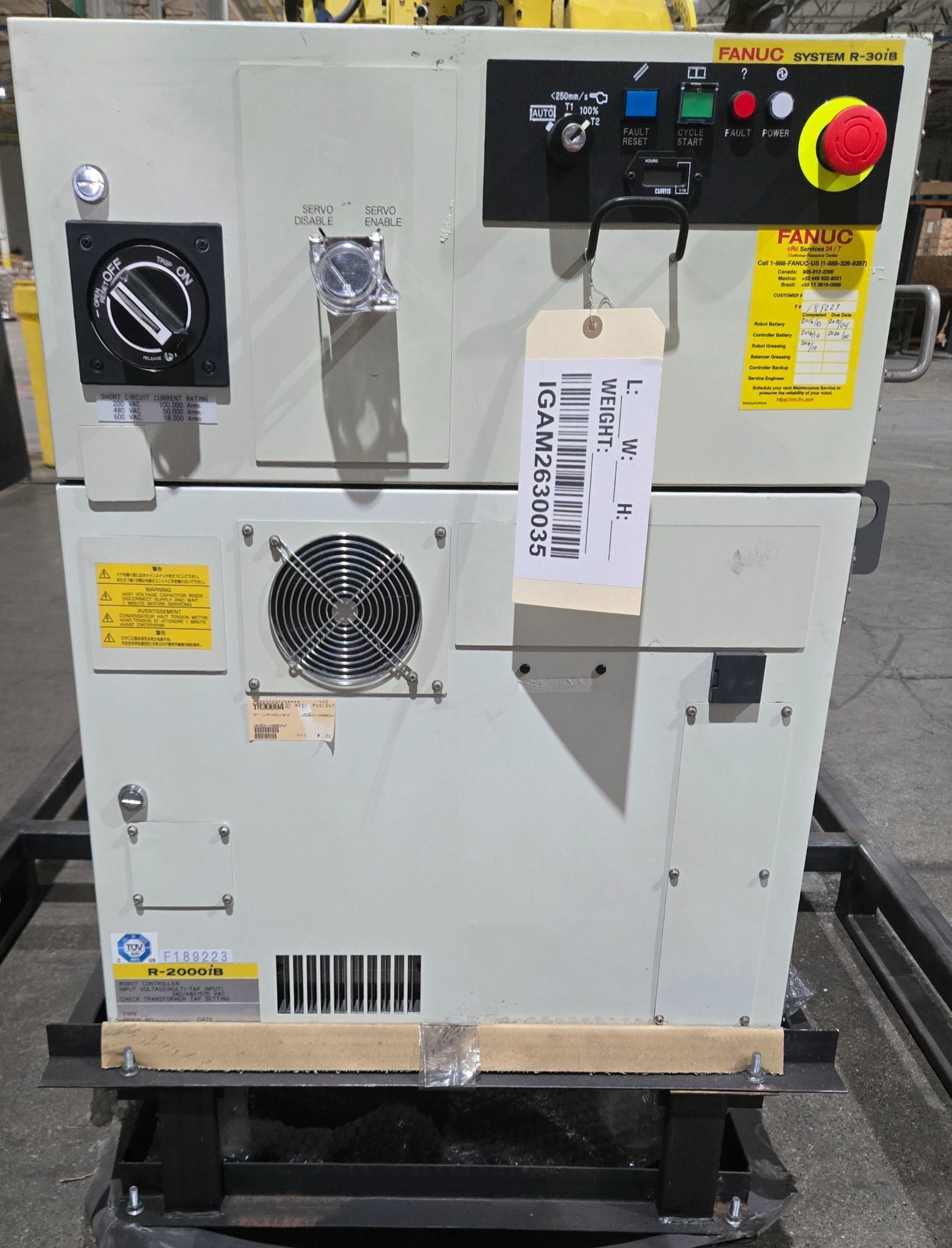 FANUC R-2000iB/210F Robot with R-30iB Controller NEW 10