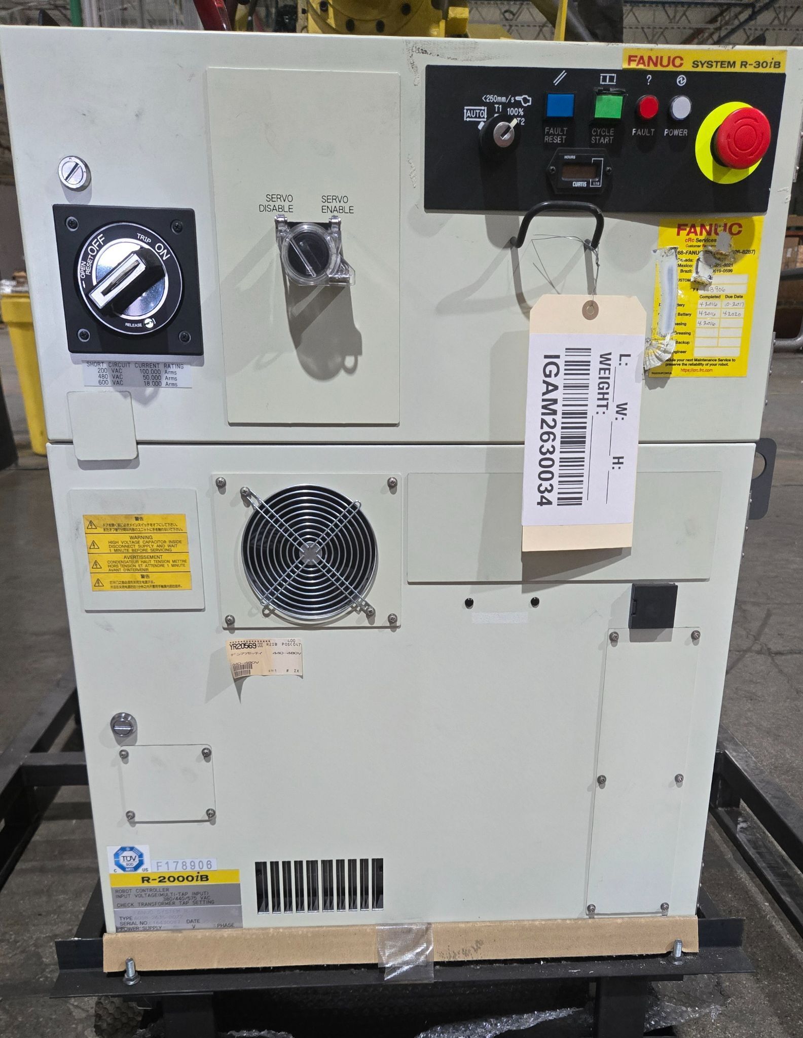 FANUC R-2000iB/210F Robot with R-30iB Controller NEW 12