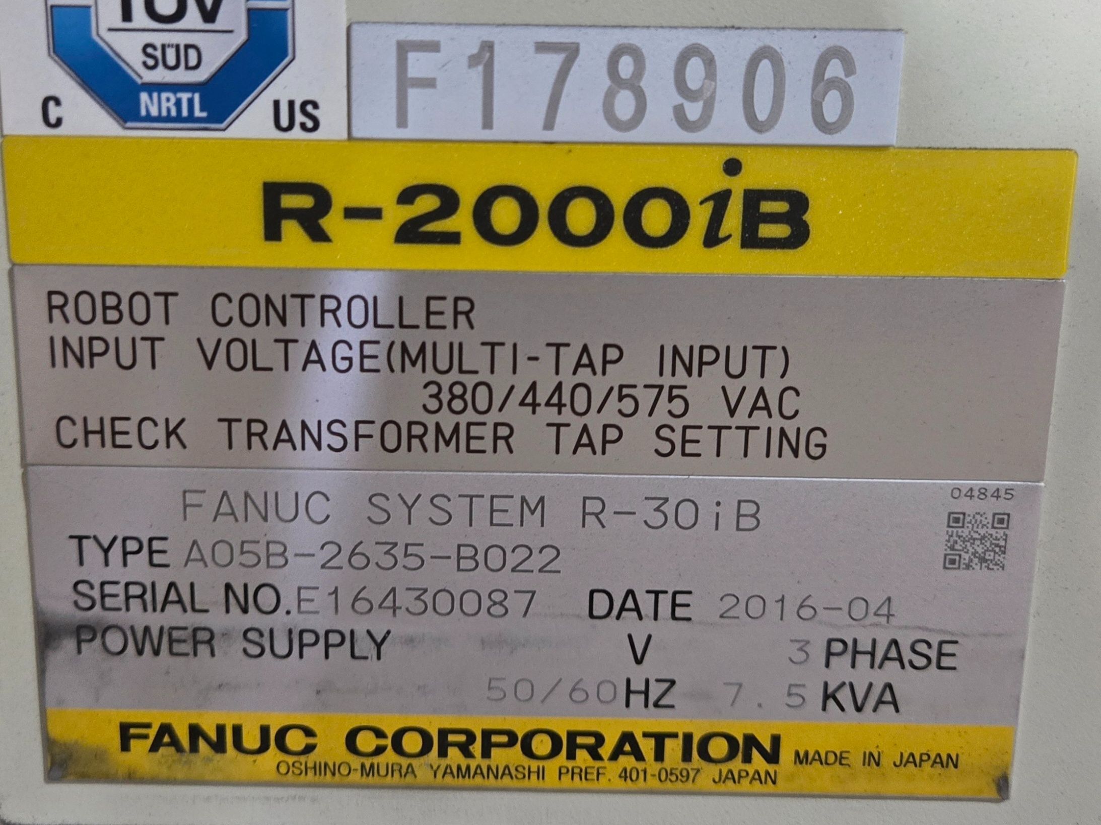 FANUC R-2000iB/210F Robot with R-30iB Controller NEW 15