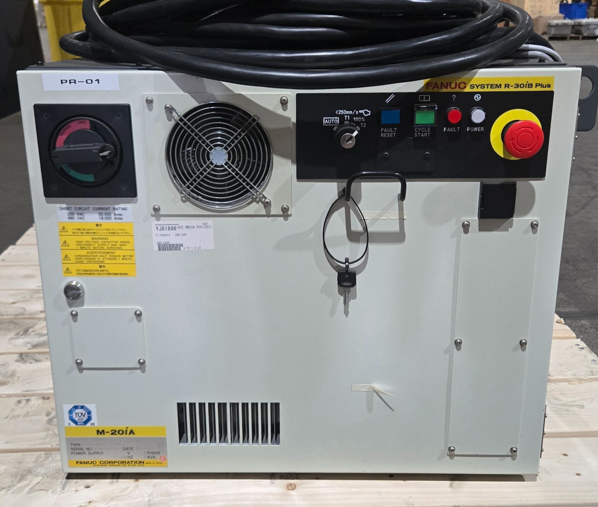 FANUC M‑20iA/35M Complete with R‑30iB Plus Controller USED 15