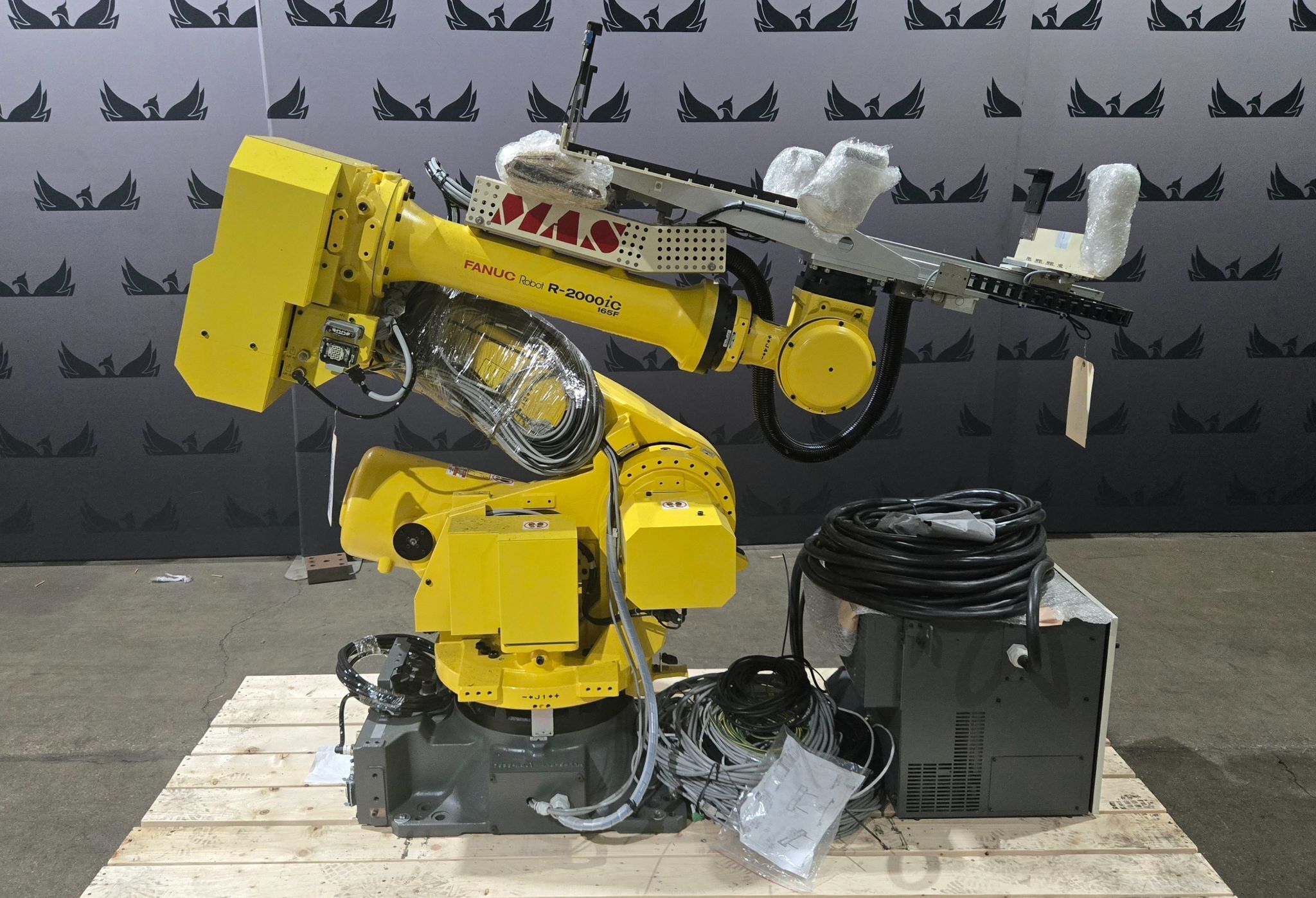 FANUC R‑2000iC/165F Robot Complete with R‑30iB Plus Controller USED 15