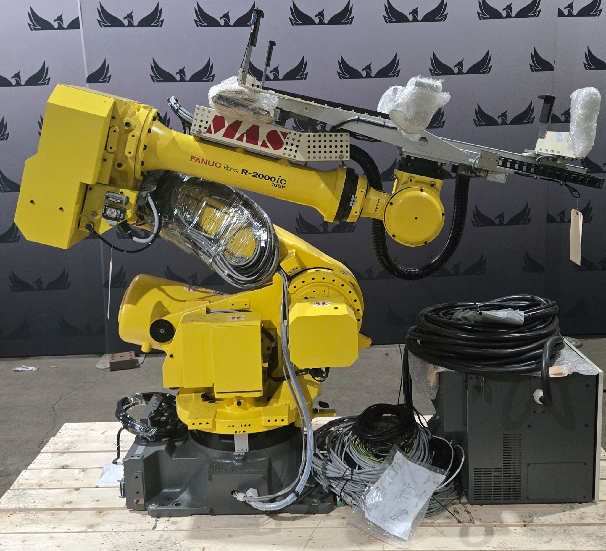 FANUC R‑2000iC/165F Robot Complete with R‑30iB Plus Controller USED 16