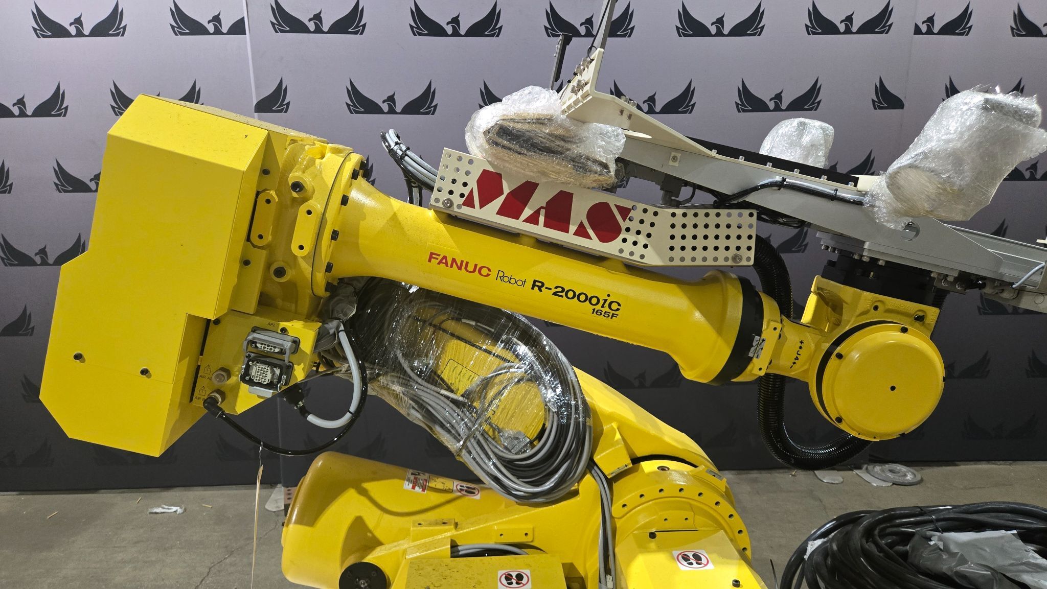 FANUC R‑2000iC/165F Robot Complete with R‑30iB Plus Controller USED 14